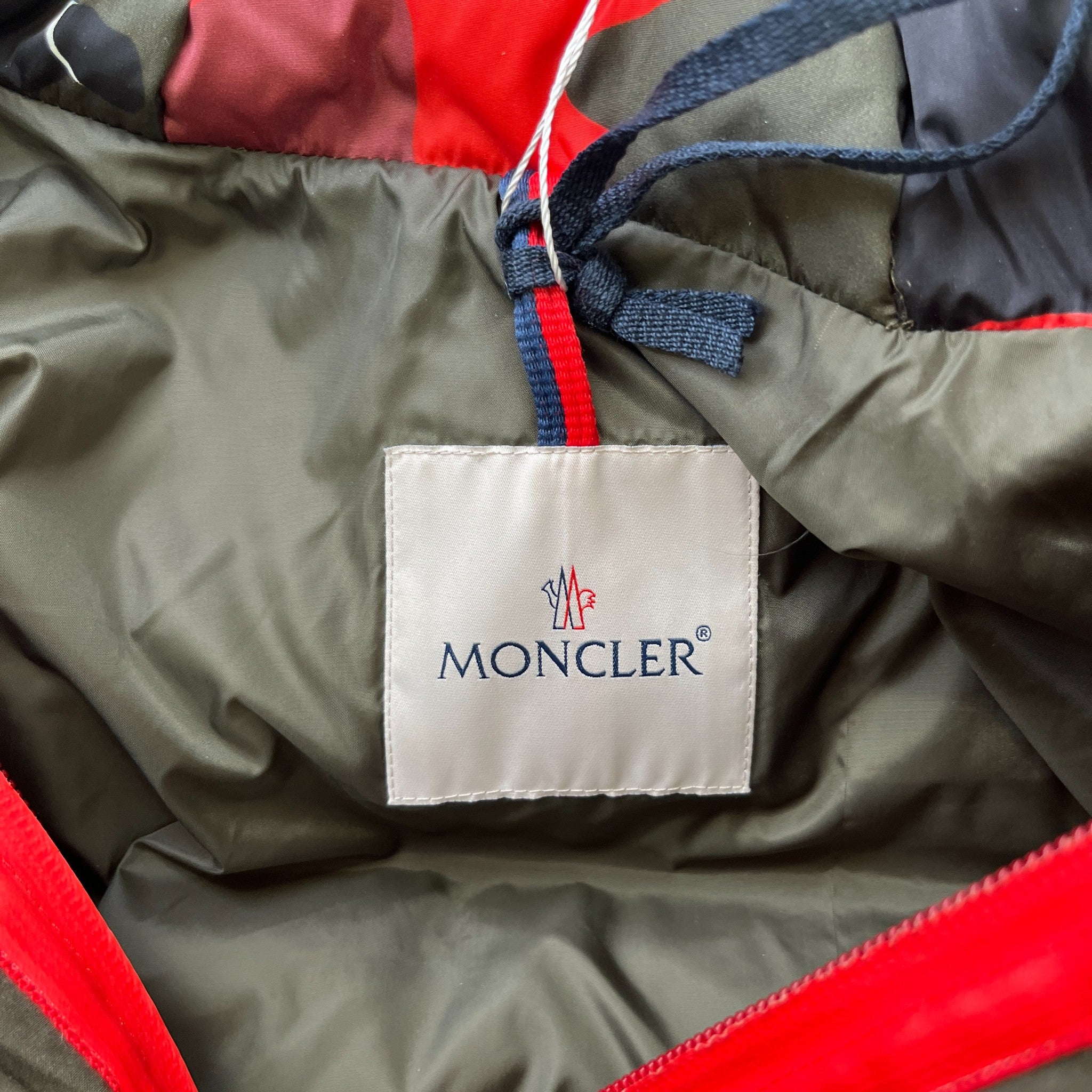 Men's Eymeric Camouflage Down Jacket Khaki Size 5 / XXL