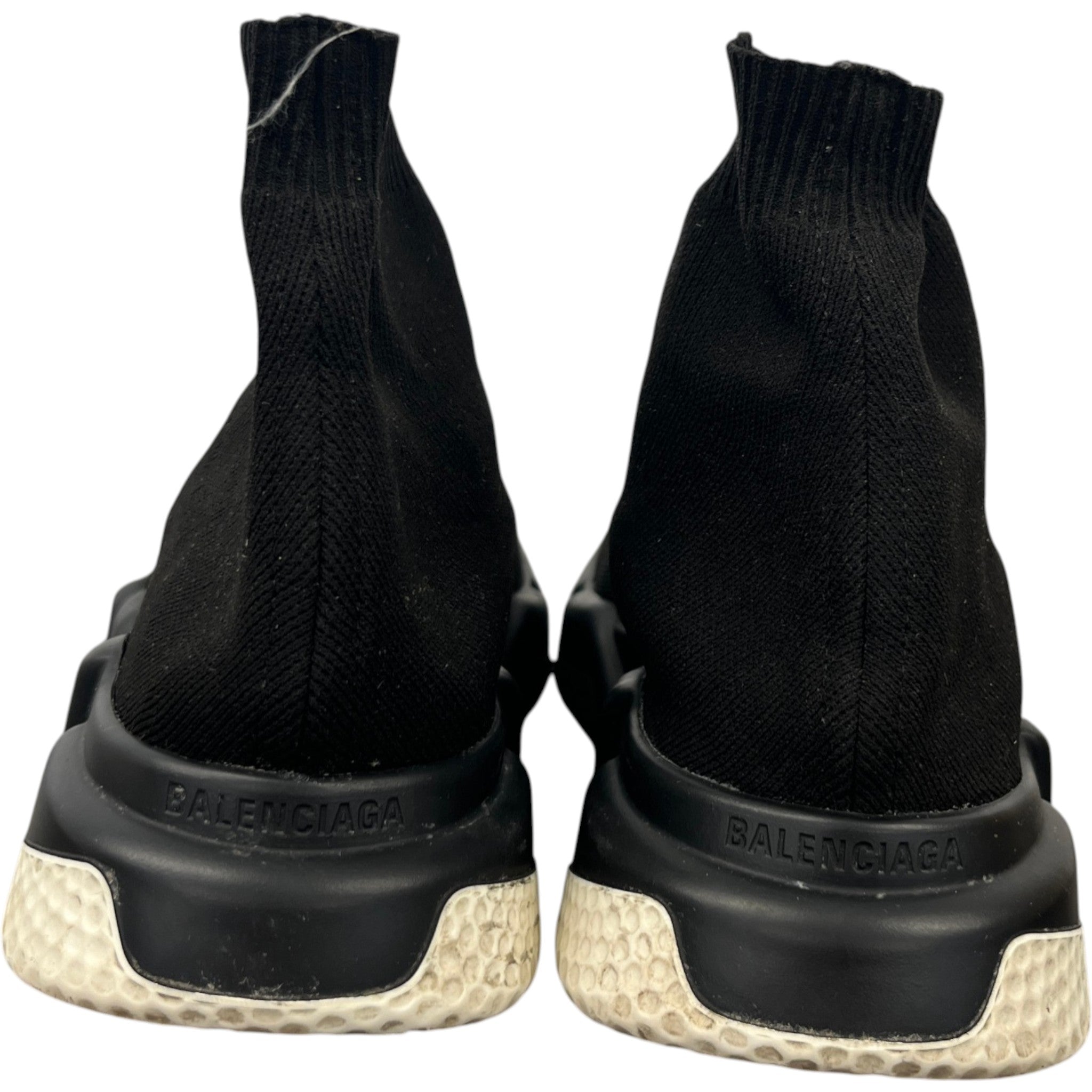 Men's Sock Runners High Trainers Black Size EU 41 / UK 7