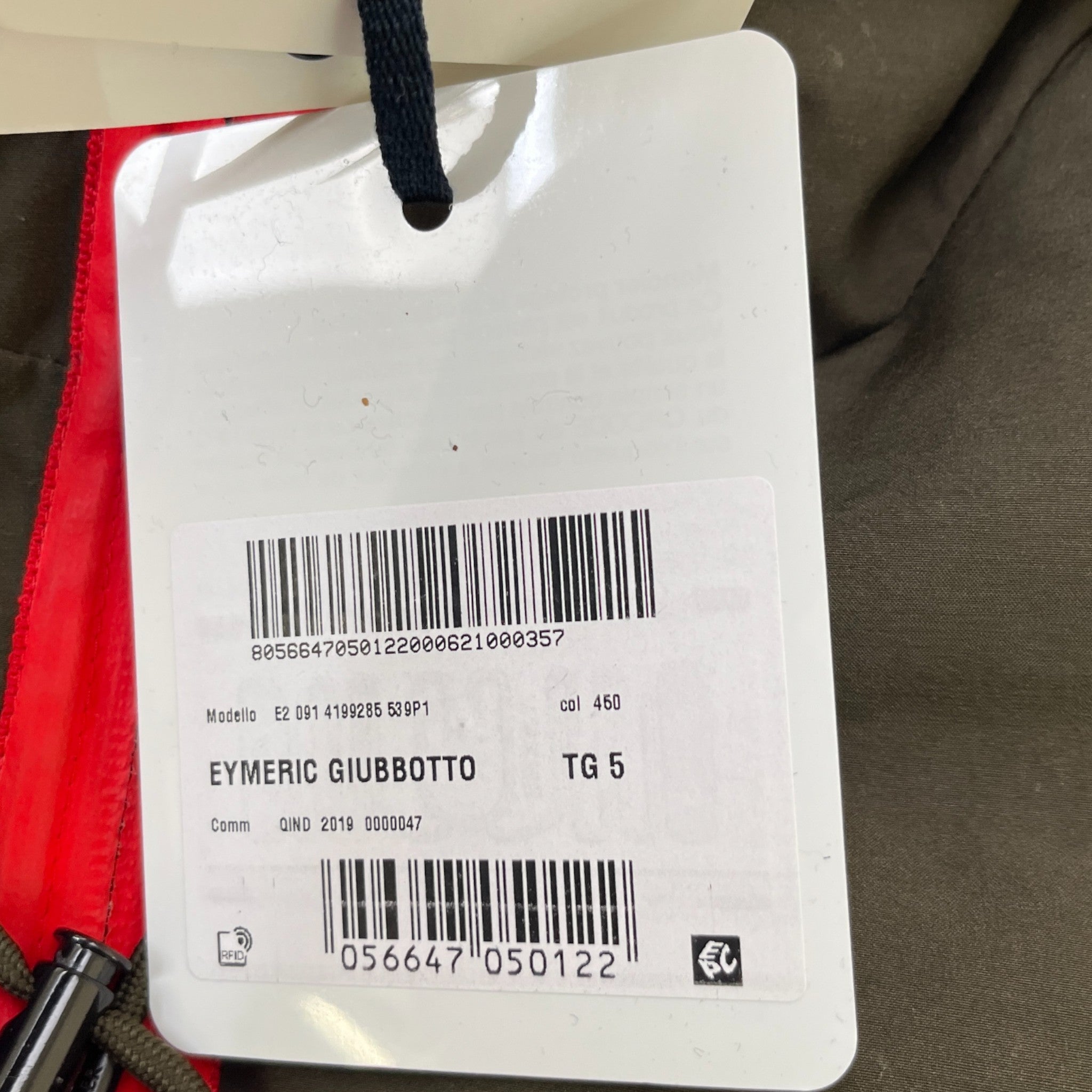 Men's Eymeric Camouflage Down Jacket Khaki Size 5 / XXL