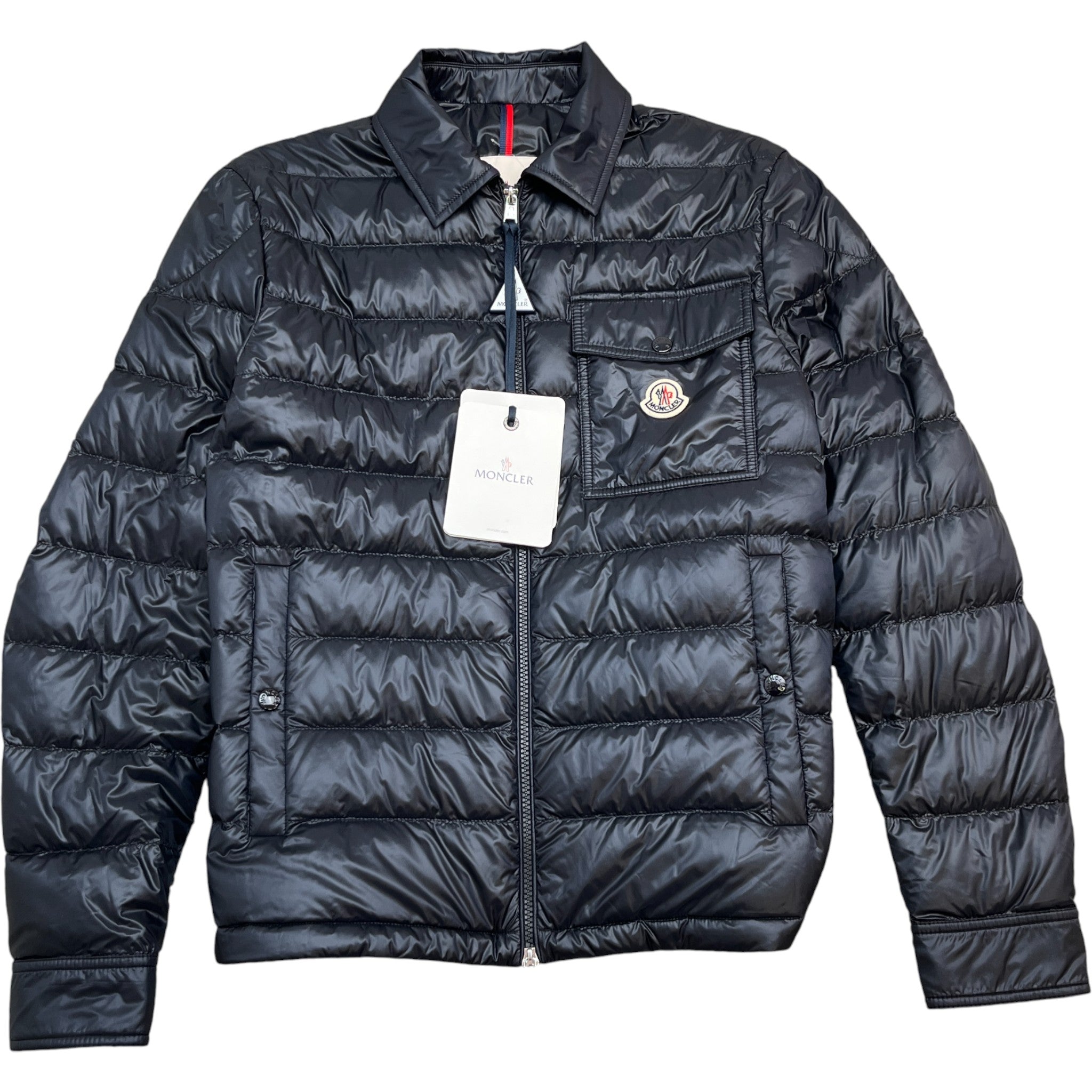 Men's Mourillon Down Jacket Navy Size 2 / M