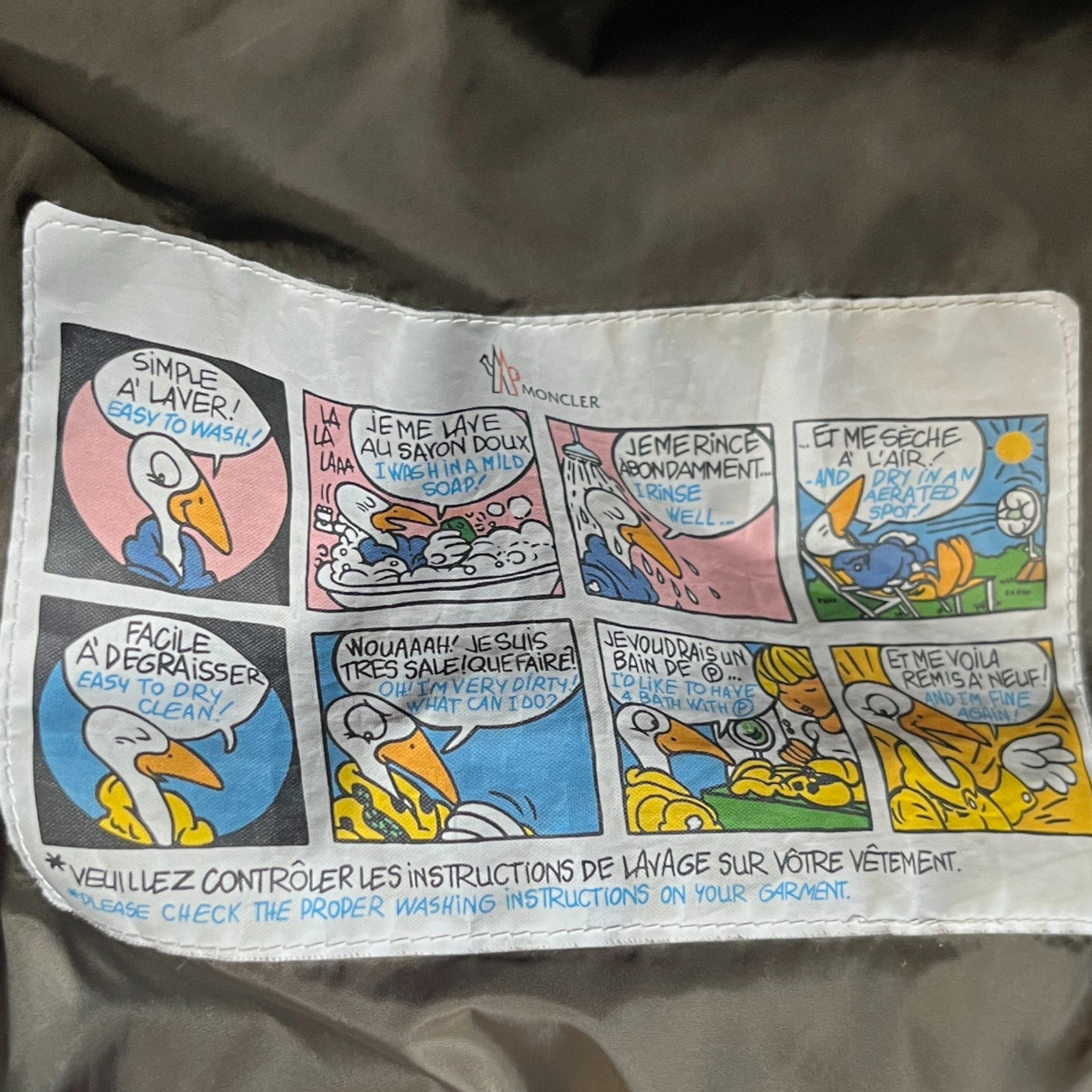 Men's Eymeric Camouflage Down Jacket Khaki Size 5 / XXL