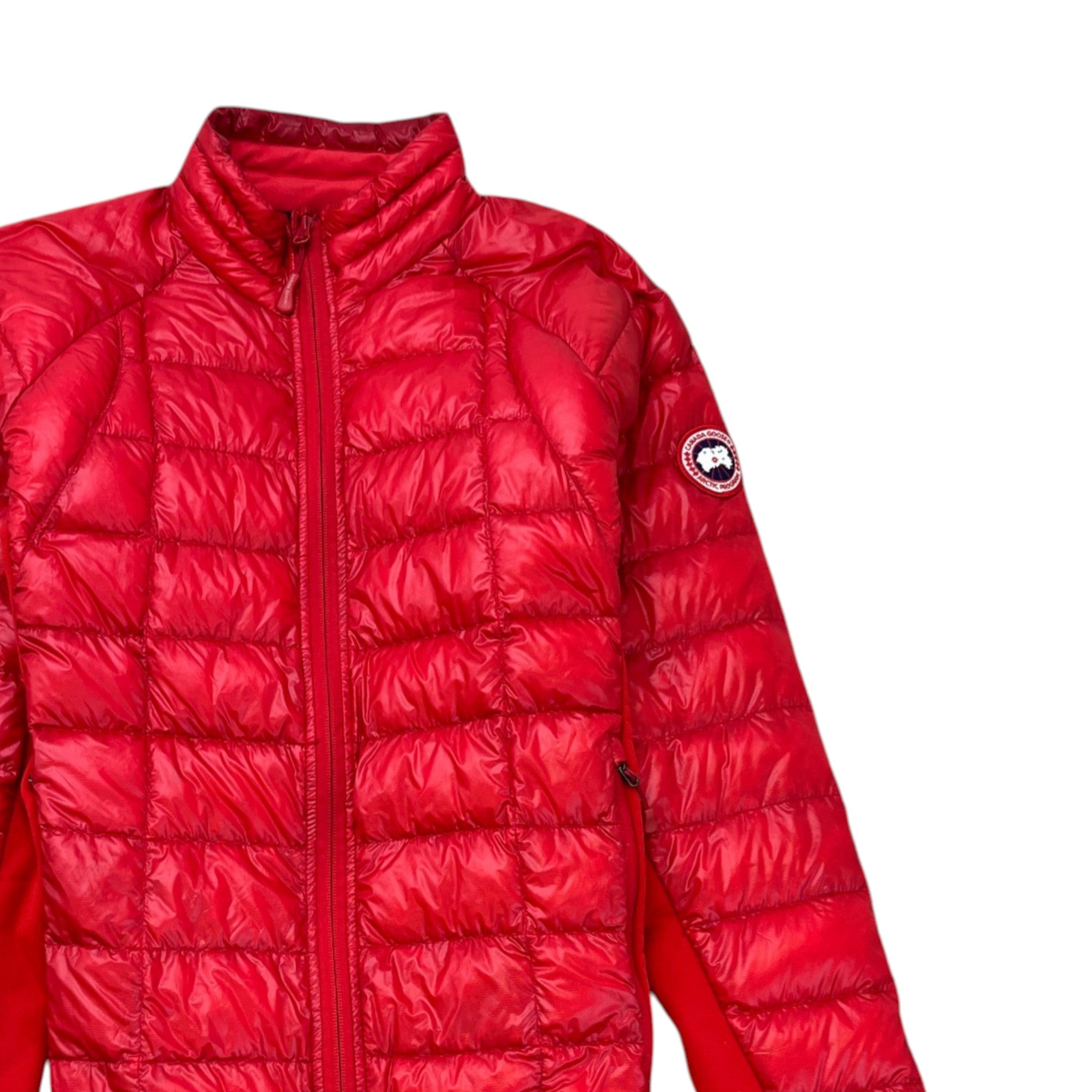 Men's Hybridge Lite Down Jacket Red Size L
