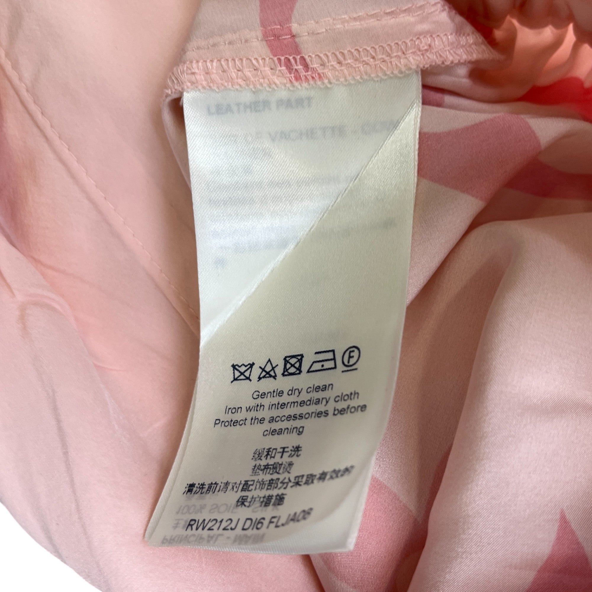 Women's Lv Gradient Monogram Windbreaker Pink Size IT 36 / UK 4