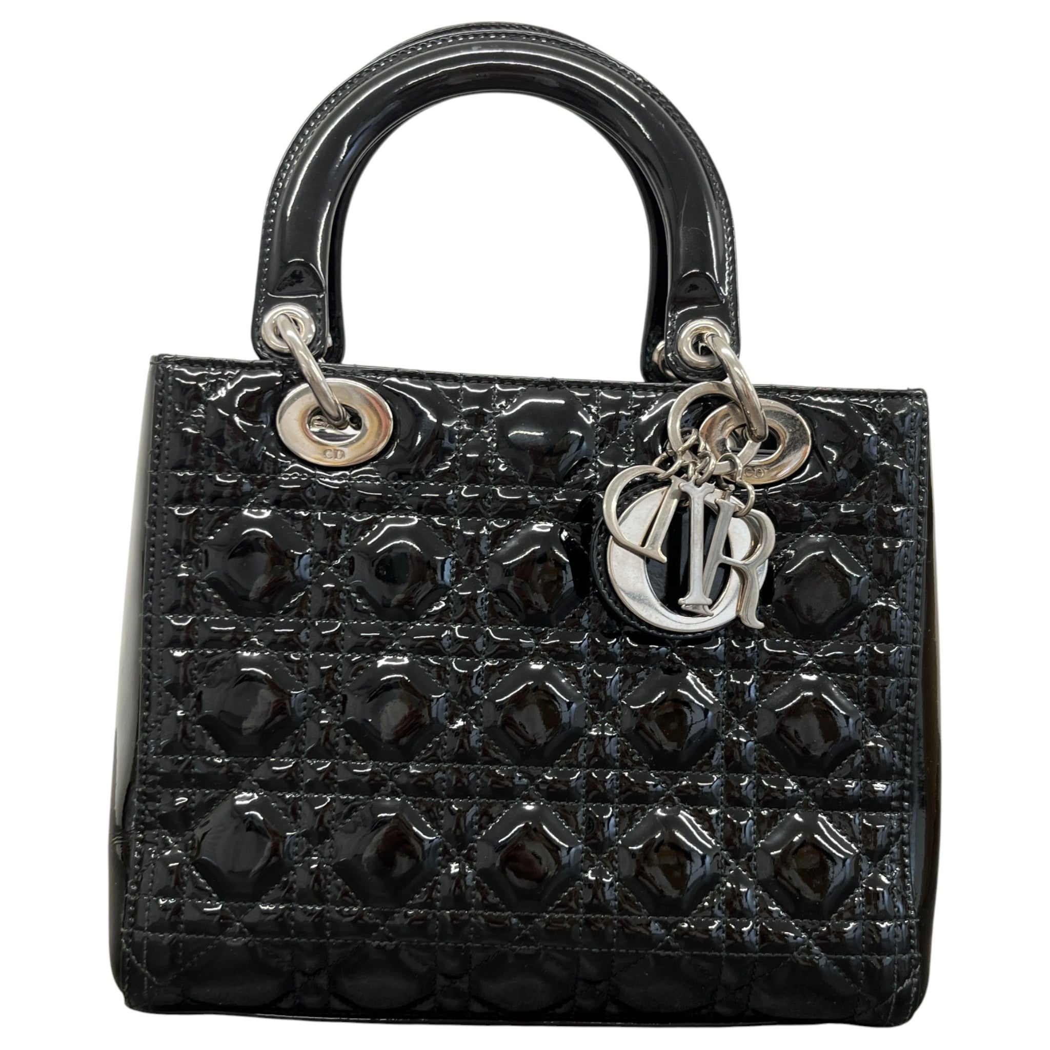 Women's Lady Dior Medium Bag Black