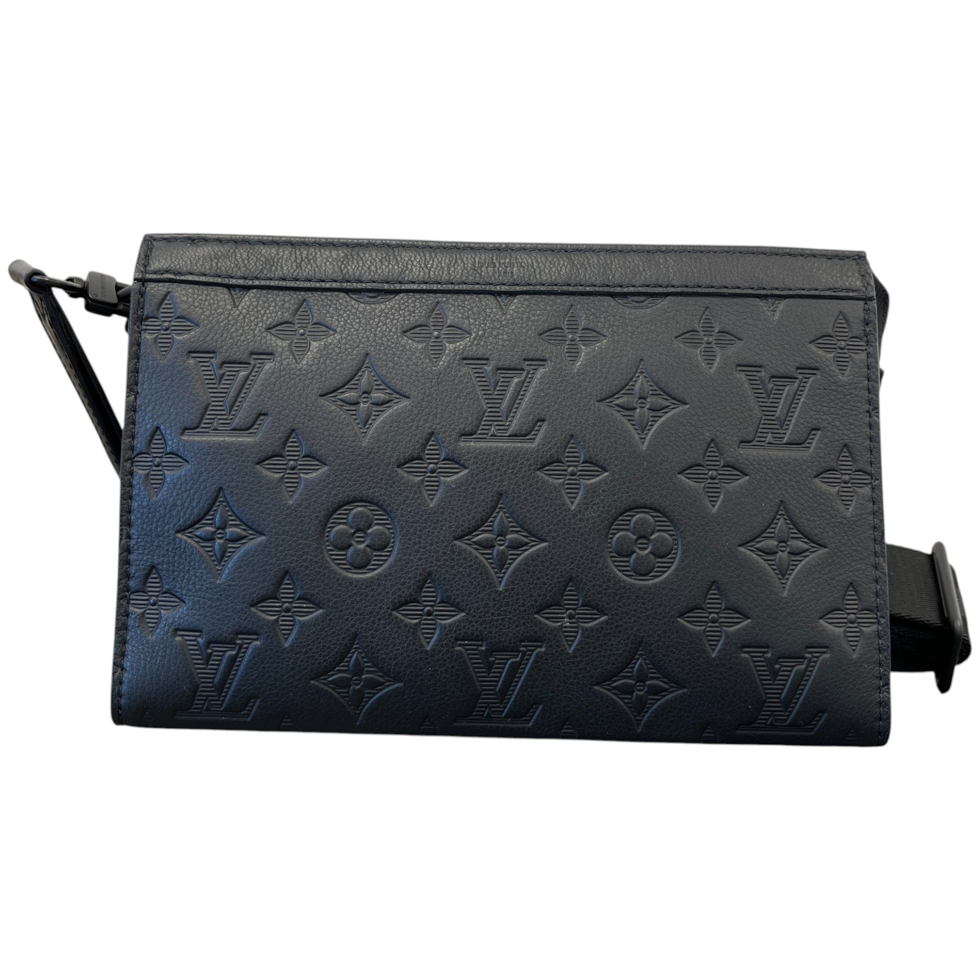 Men's Gaston Wearable Wallet Messenger Bag Black