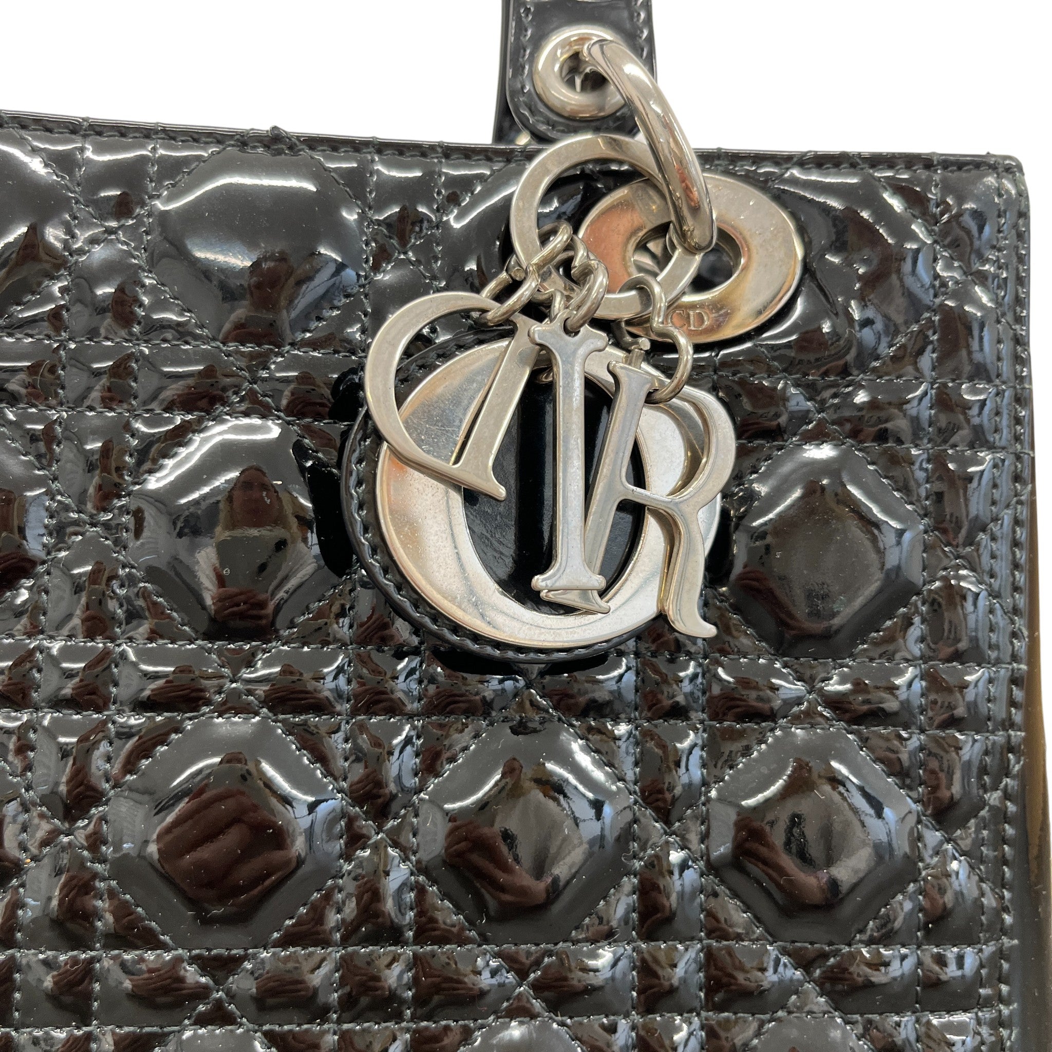 Women's Lady Dior Medium Bag Black