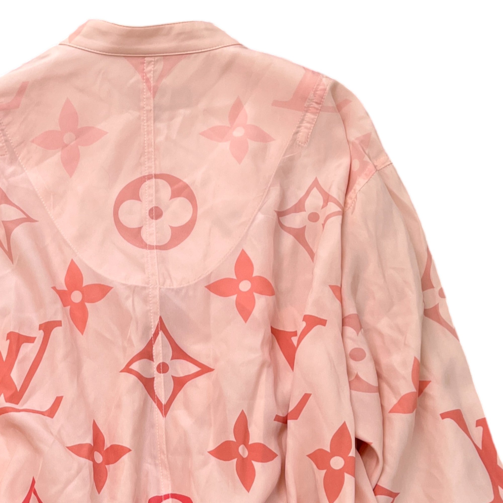Women's Lv Gradient Monogram Windbreaker Pink Size IT 36 / UK 4