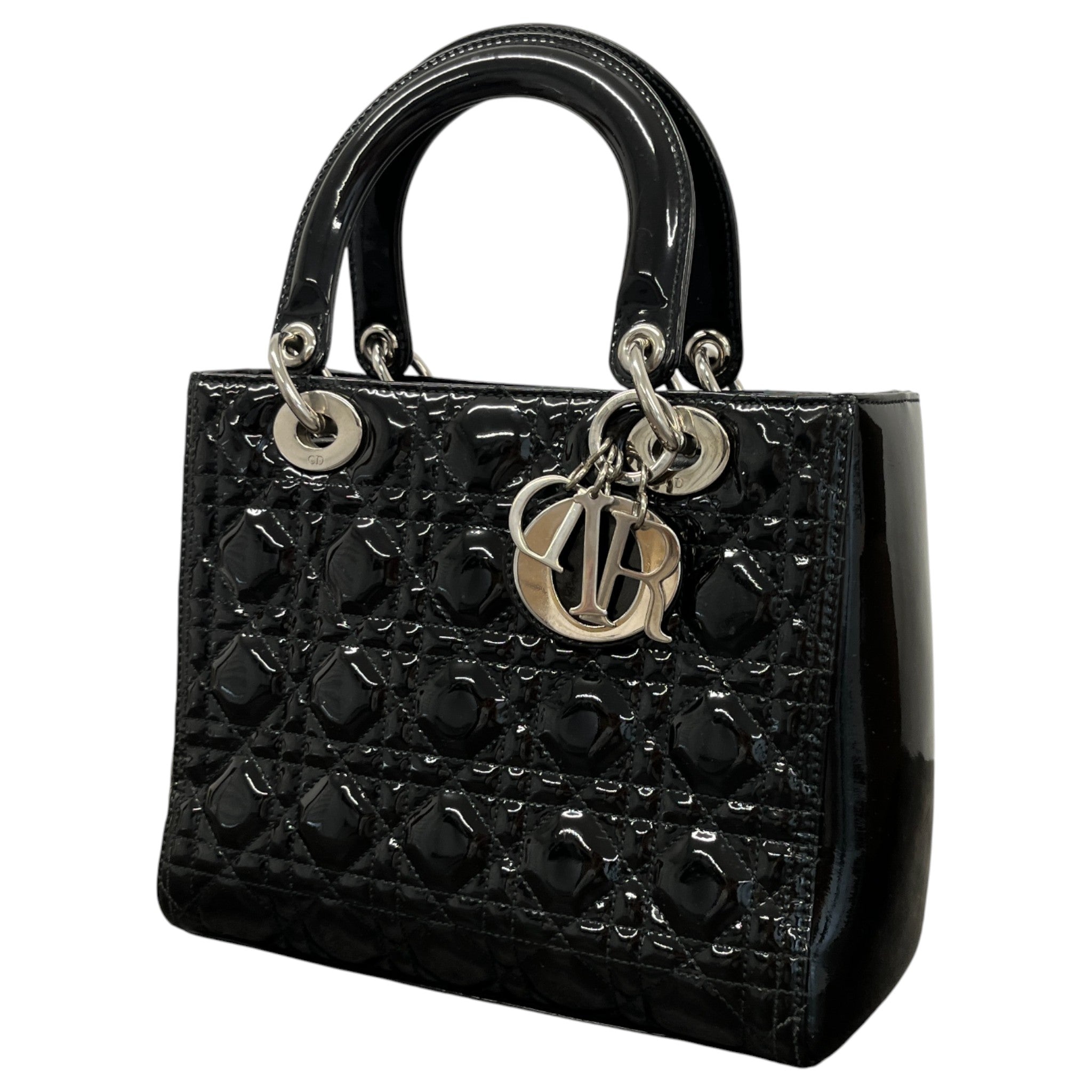 Women's Lady Dior Medium Bag Black
