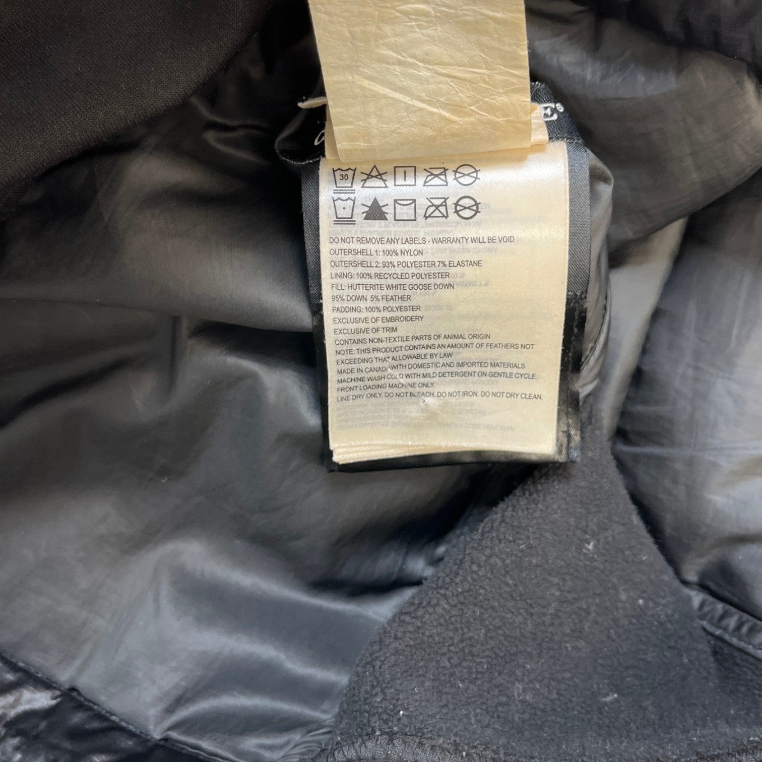 Men's Hybridge Lite Down Jacket Black Size M