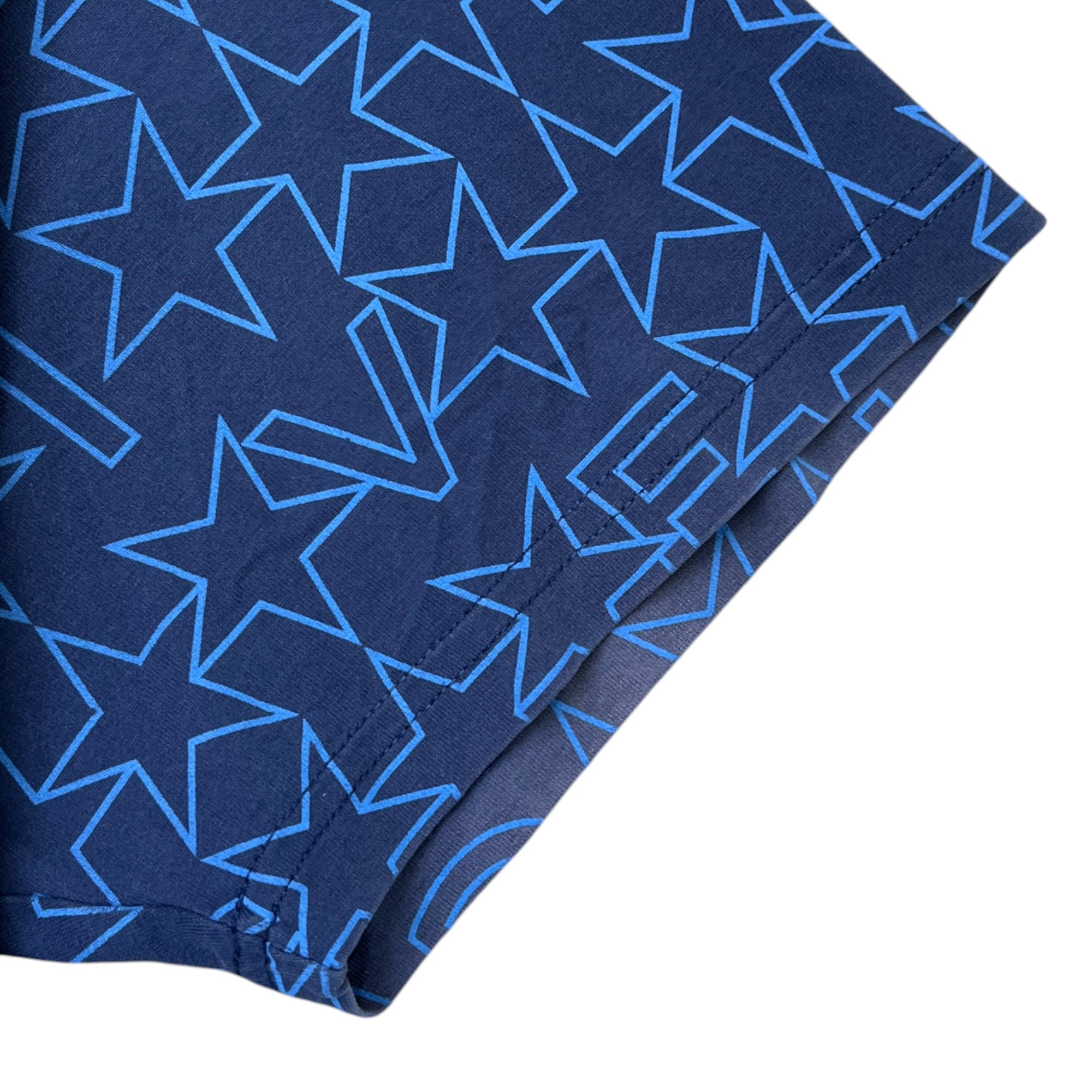 Men's Star Logo T-Shirt Blue Size XS