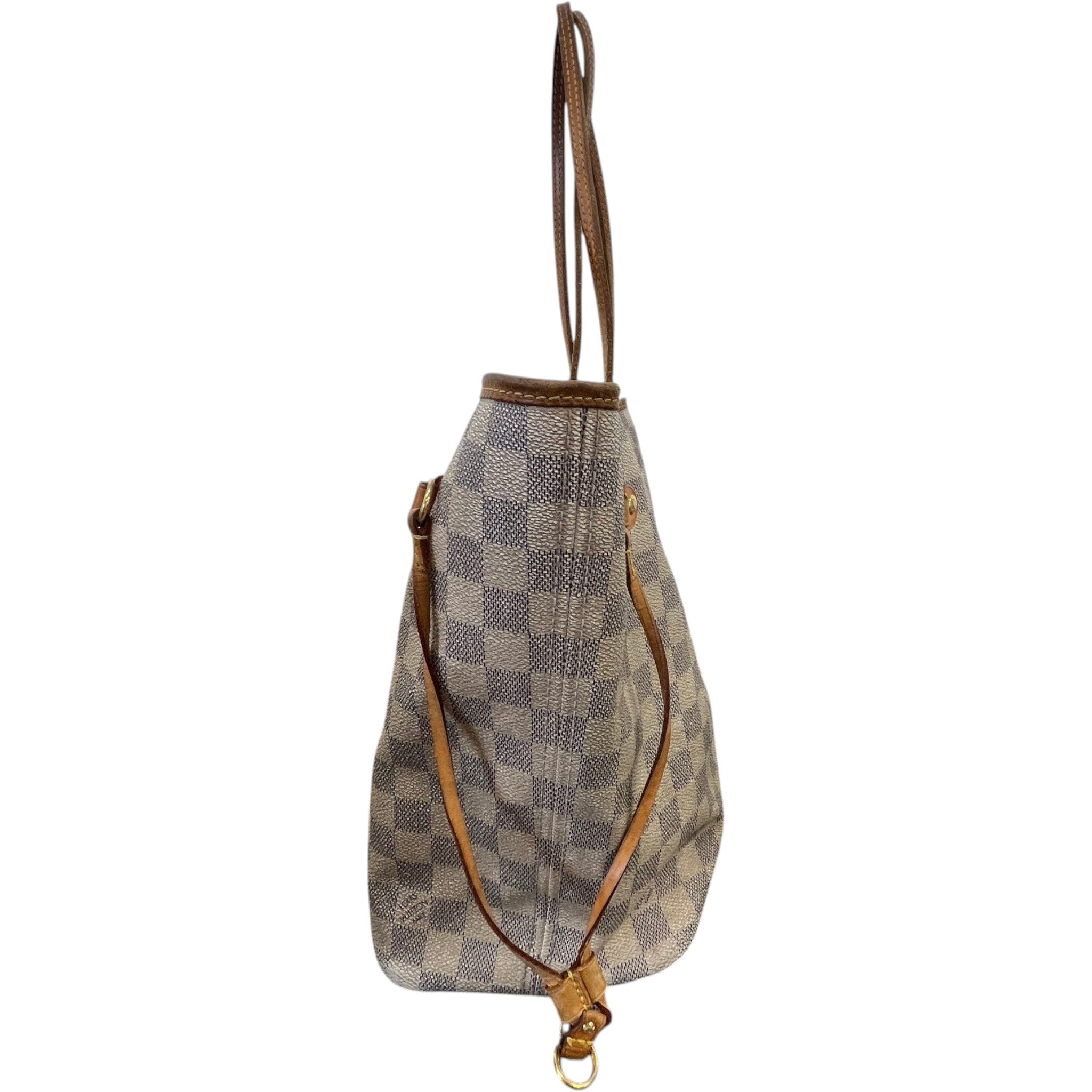 Women's Damier Azur Neverfull Mm Bag White