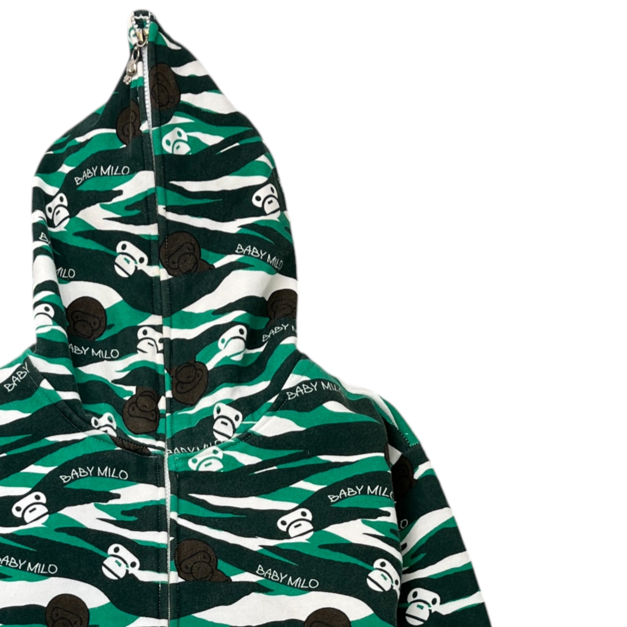 Men's Baby Milo Hoodie Green Size S