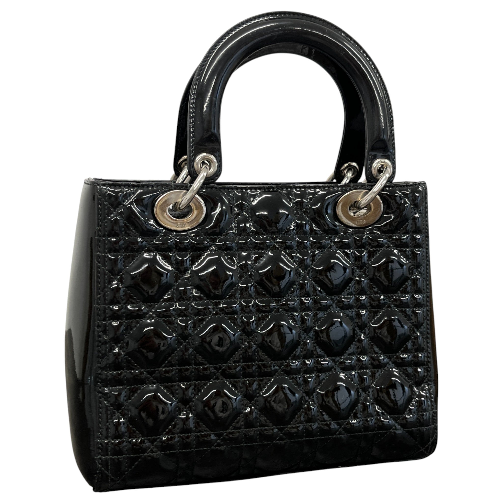Women's Lady Dior Medium Bag Black