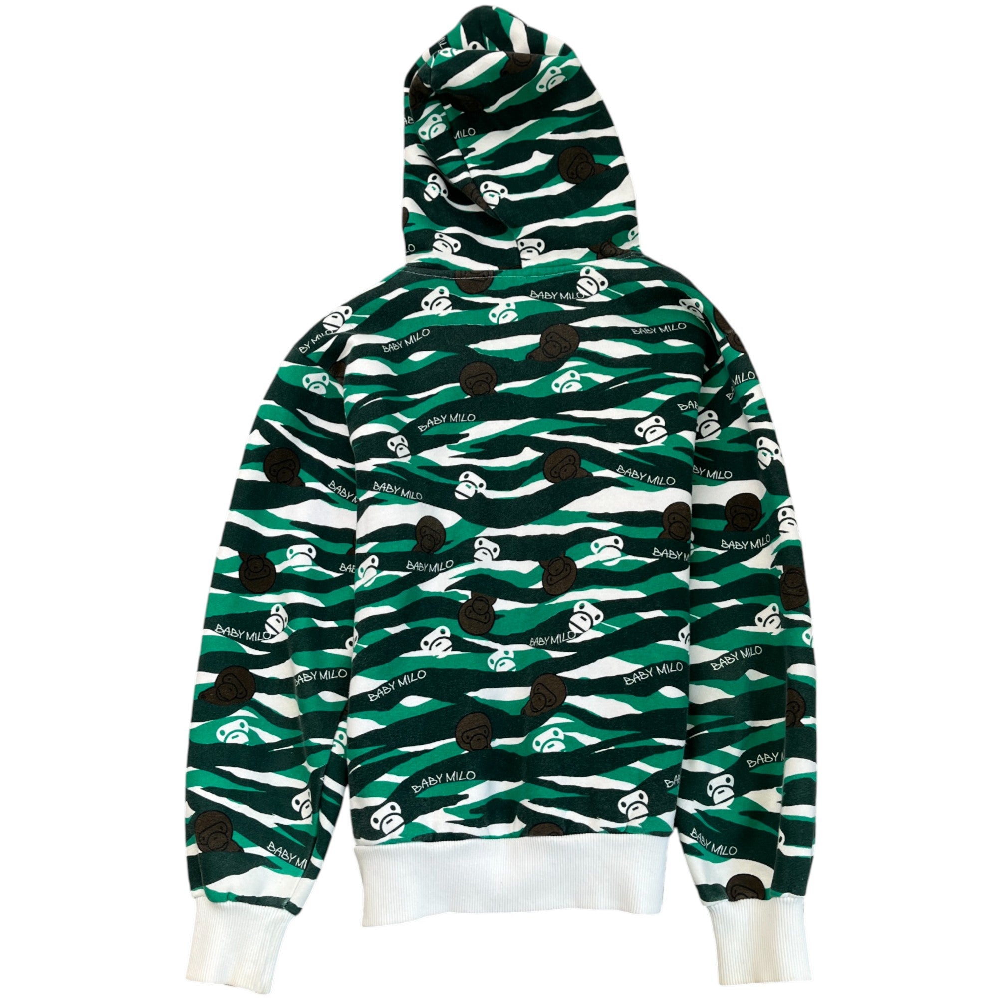 Men's Baby Milo Hoodie Green Size S