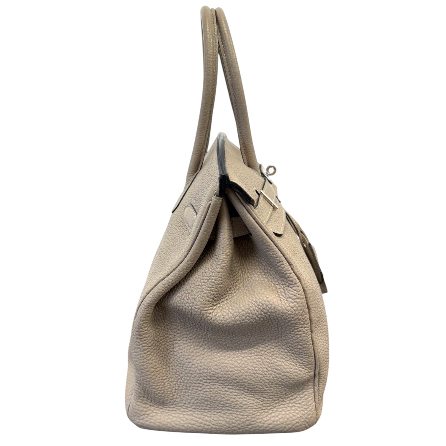 Women's Birkin 35 Togo Gris Etain Palladium Hardware Handbag Grey