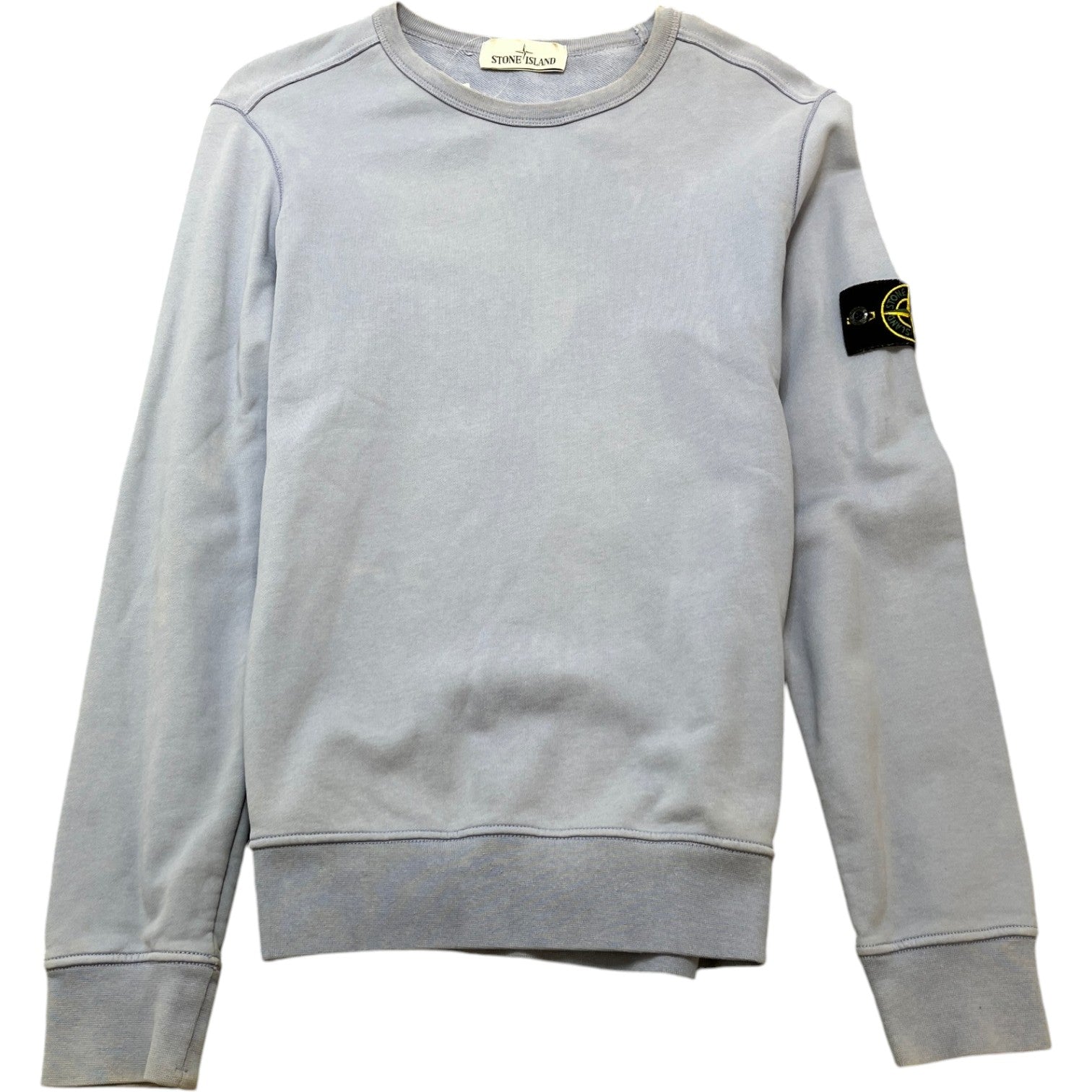 Men's Applique Logo Sweatshirt Blue Size S