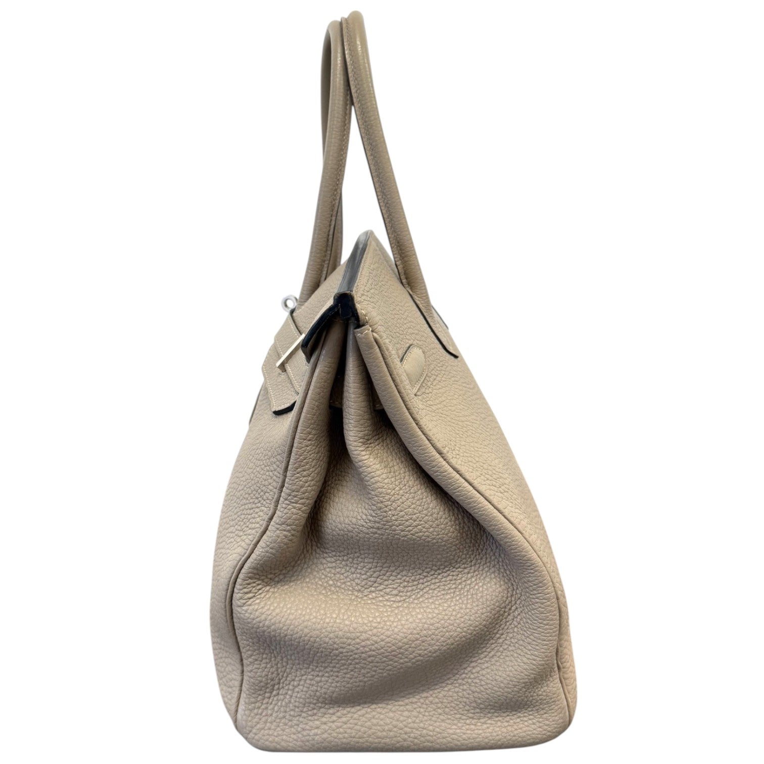 Women's Birkin 35 Togo Gris Etain Palladium Hardware Handbag Grey