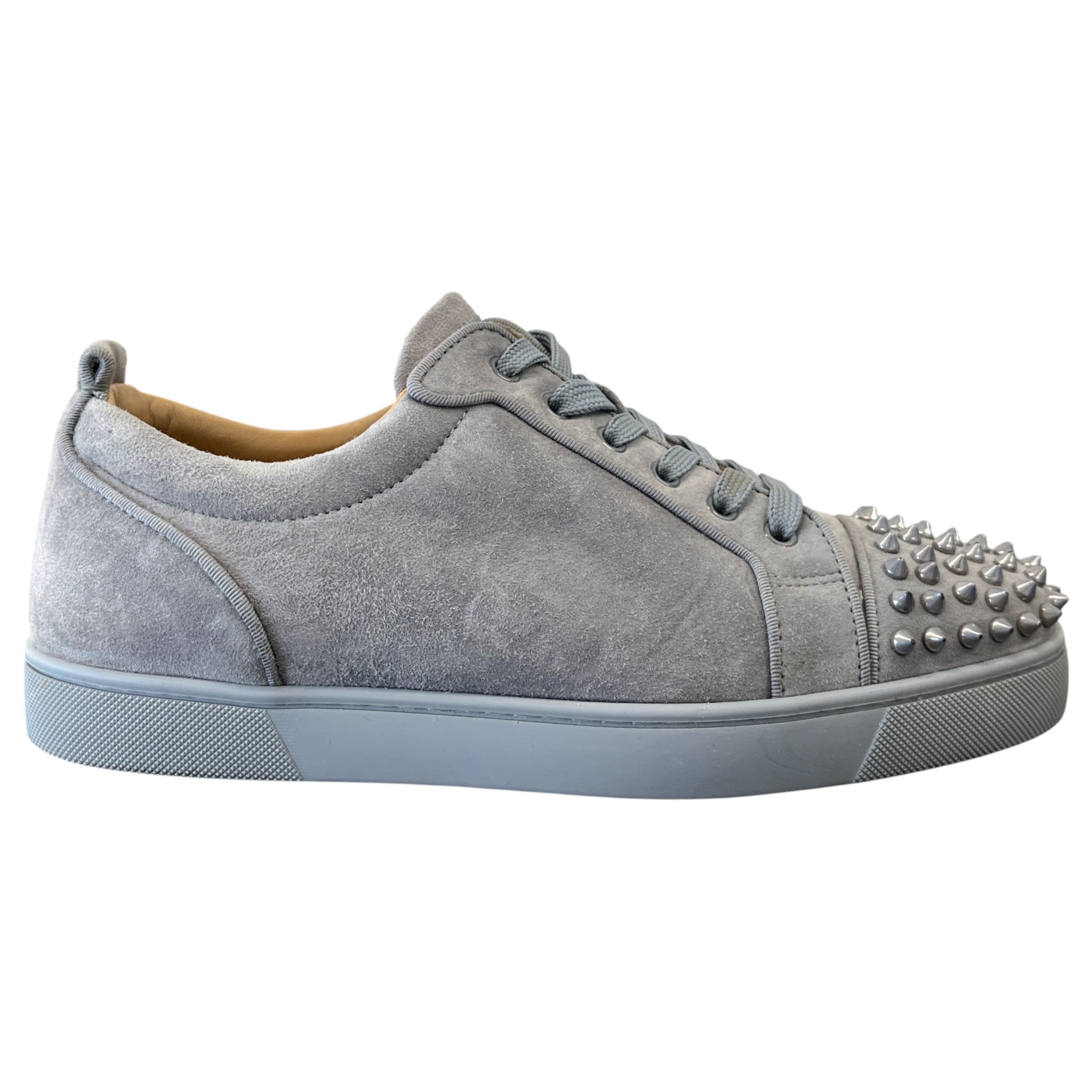 Men's Louis Junior Spikes Flat Low Trainers Grey Size EU 42 / UK 8