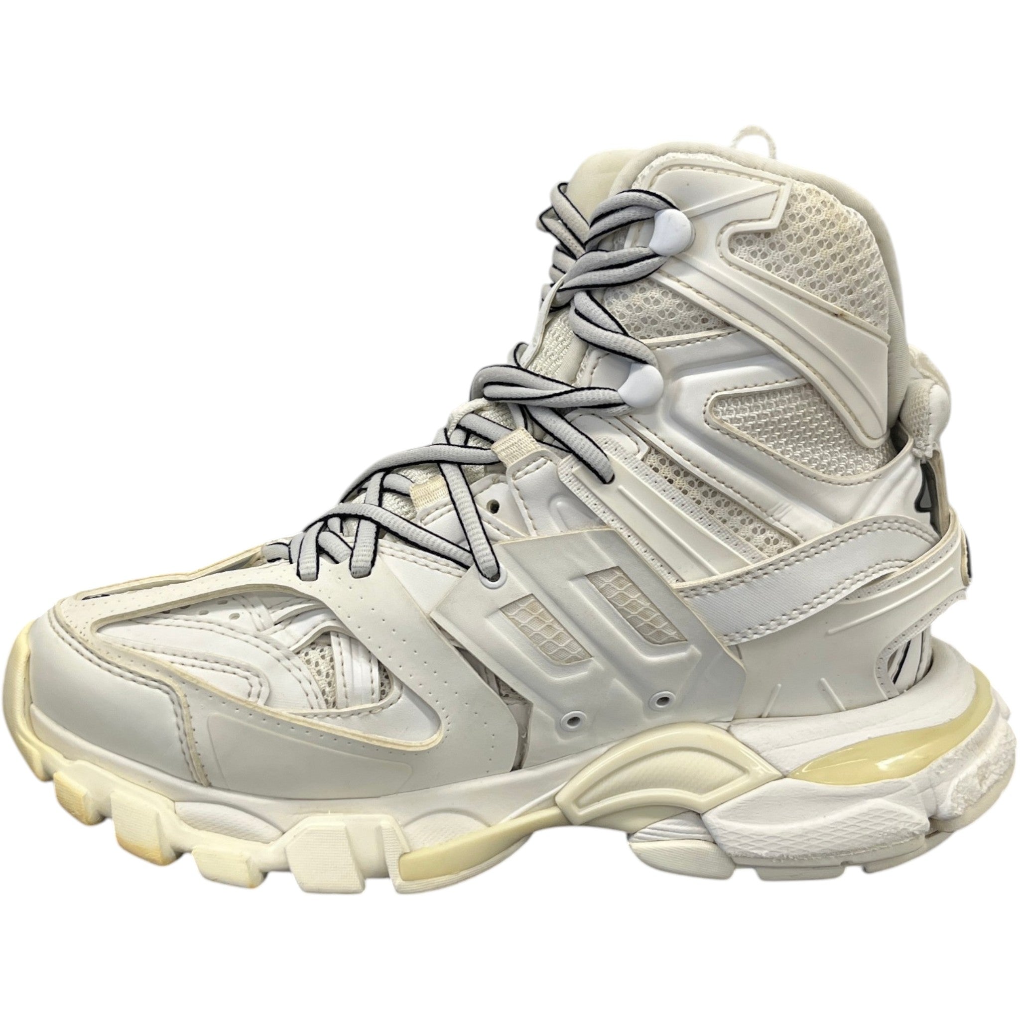 Women's Track Hike High Trainers White Size EU 37 / UK 4