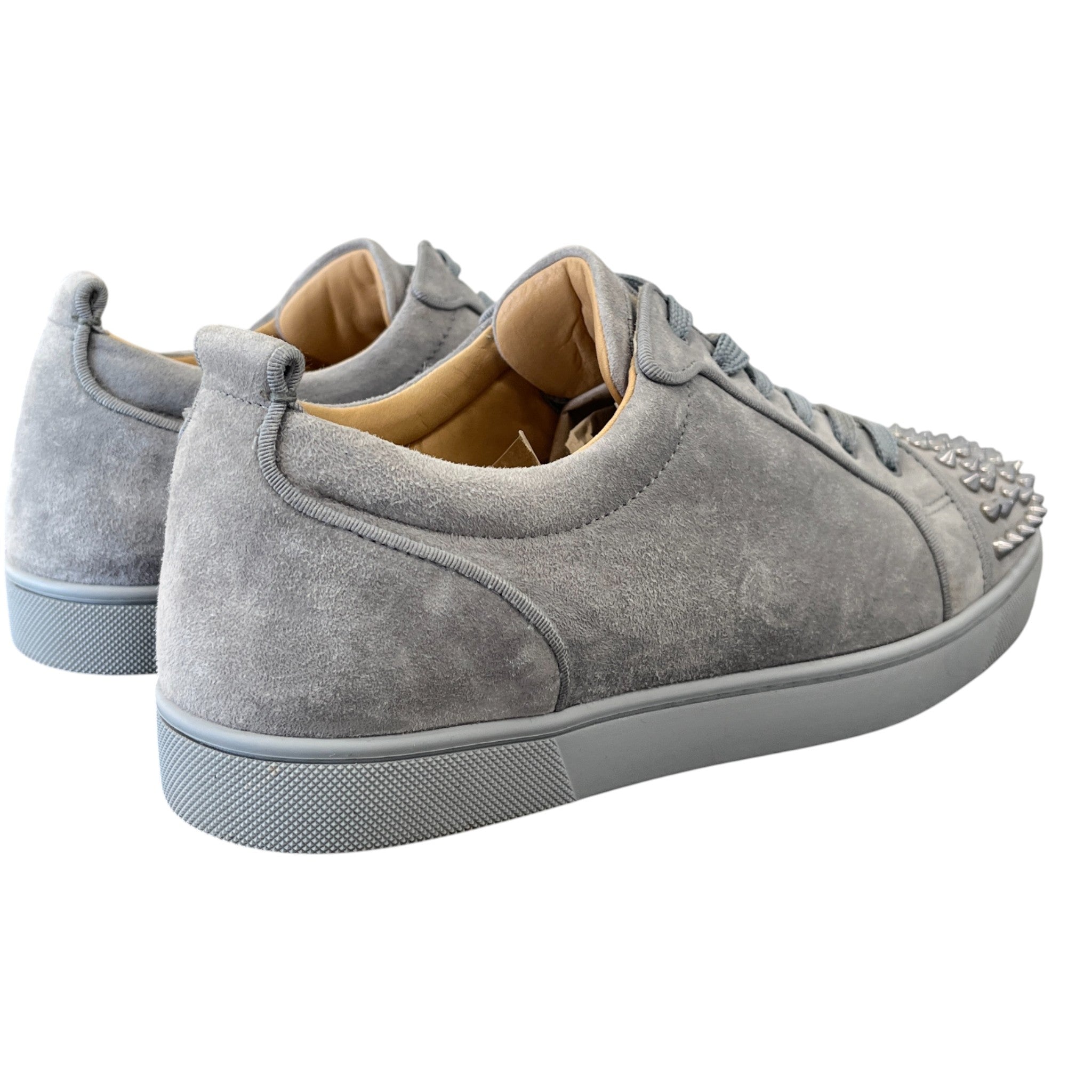 Men's Louis Junior Spikes Flat Low Trainers Grey Size EU 42 / UK 8