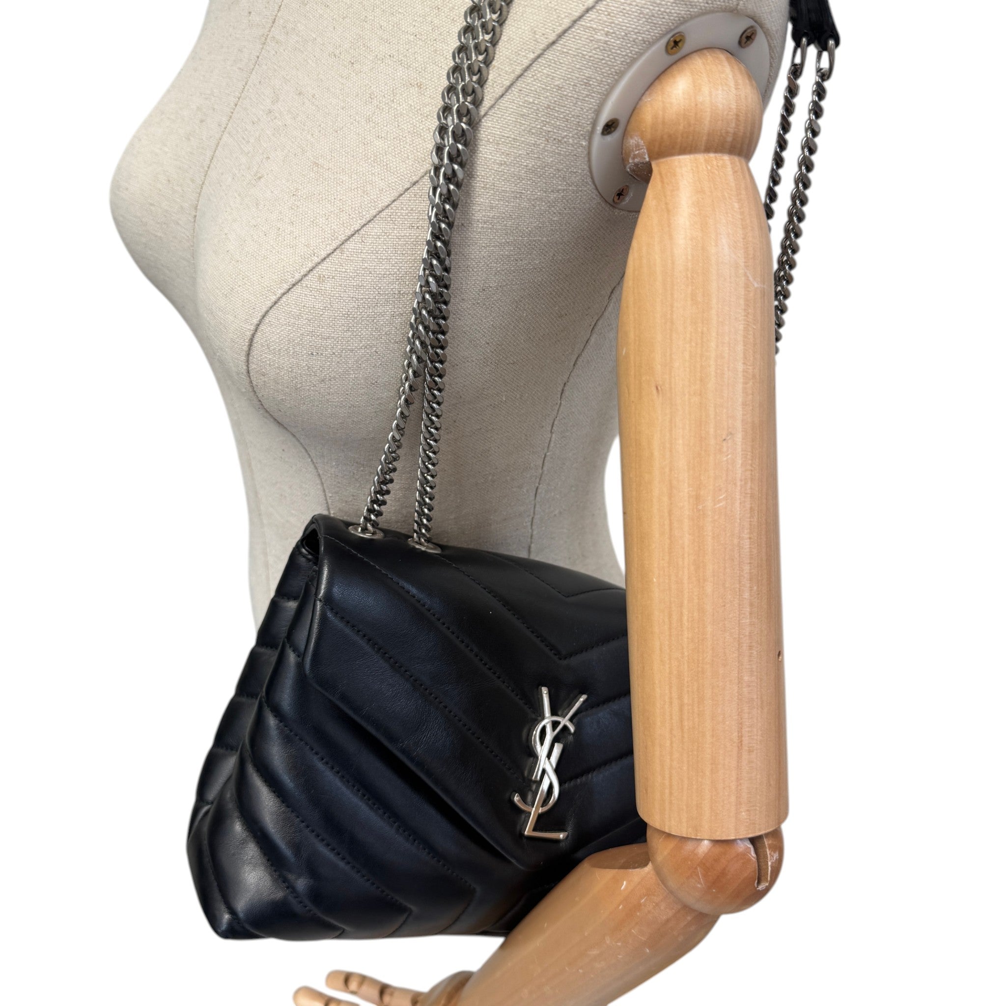 Women's Small Loulou Bag Black