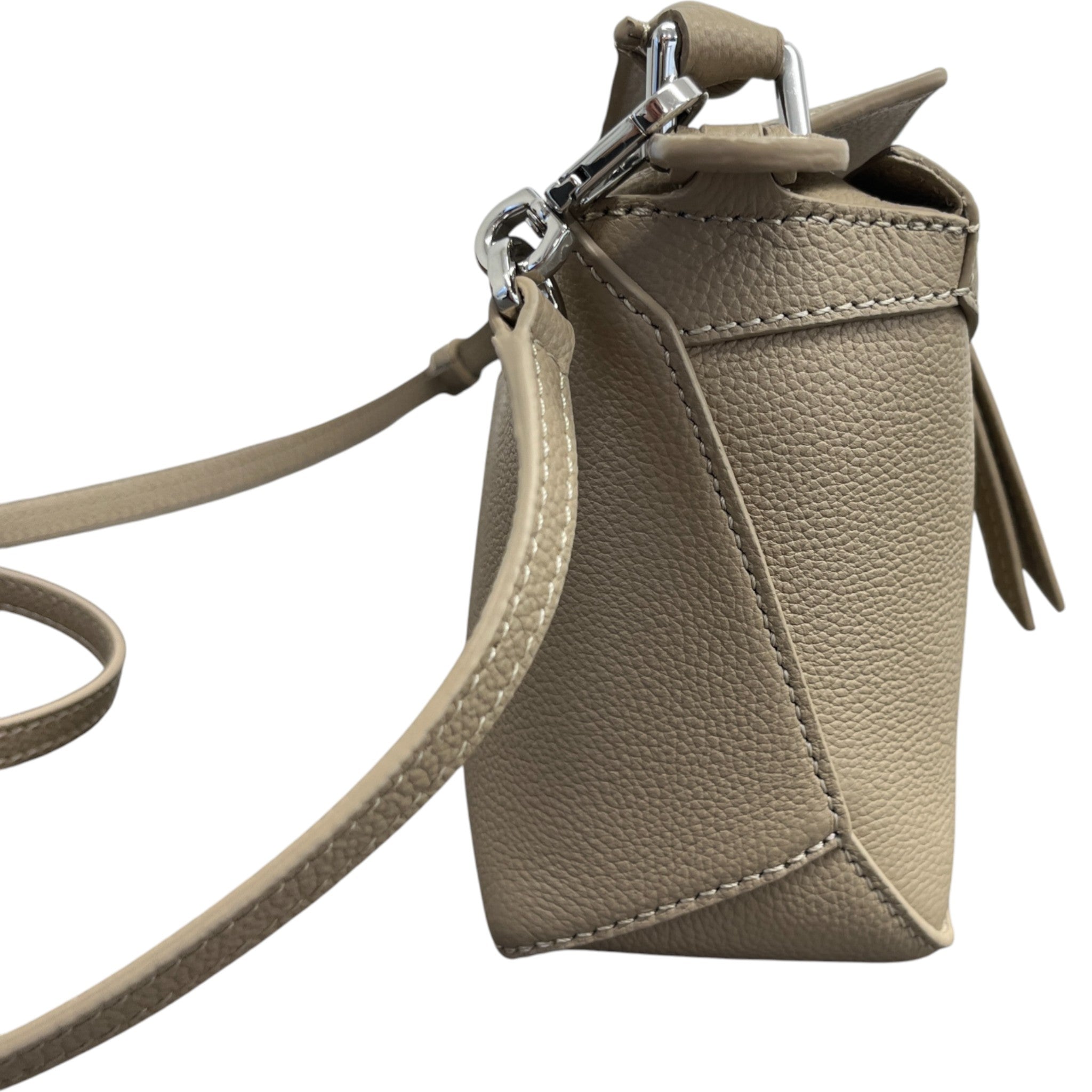 Women's Puzzle Edge Mini Handbag Brown