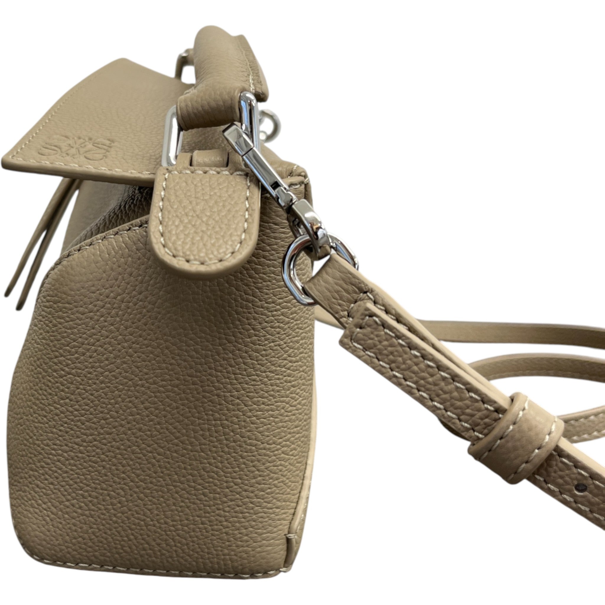 Women's Puzzle Edge Mini Handbag Brown