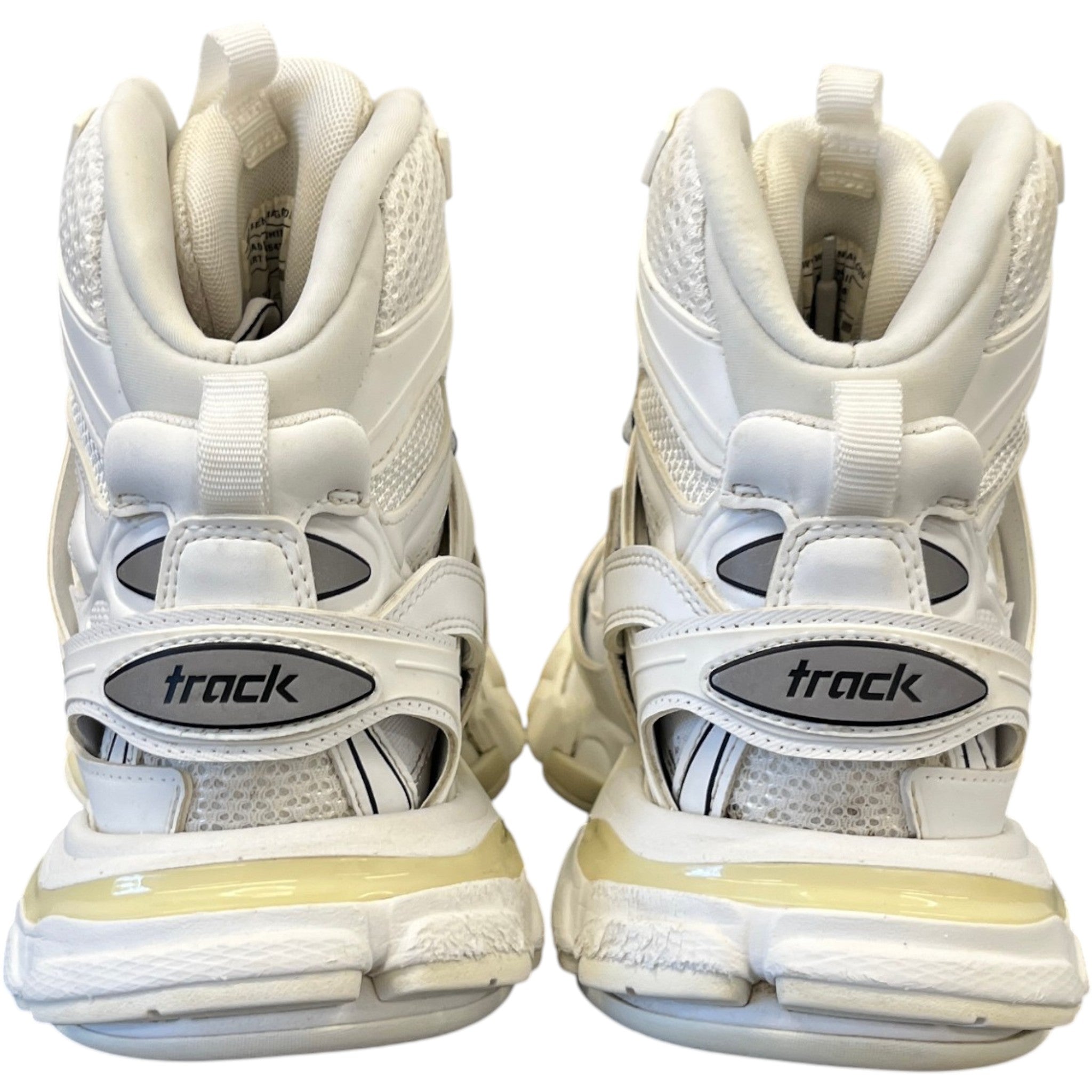 Women's Track Hike High Trainers White Size EU 37 / UK 4