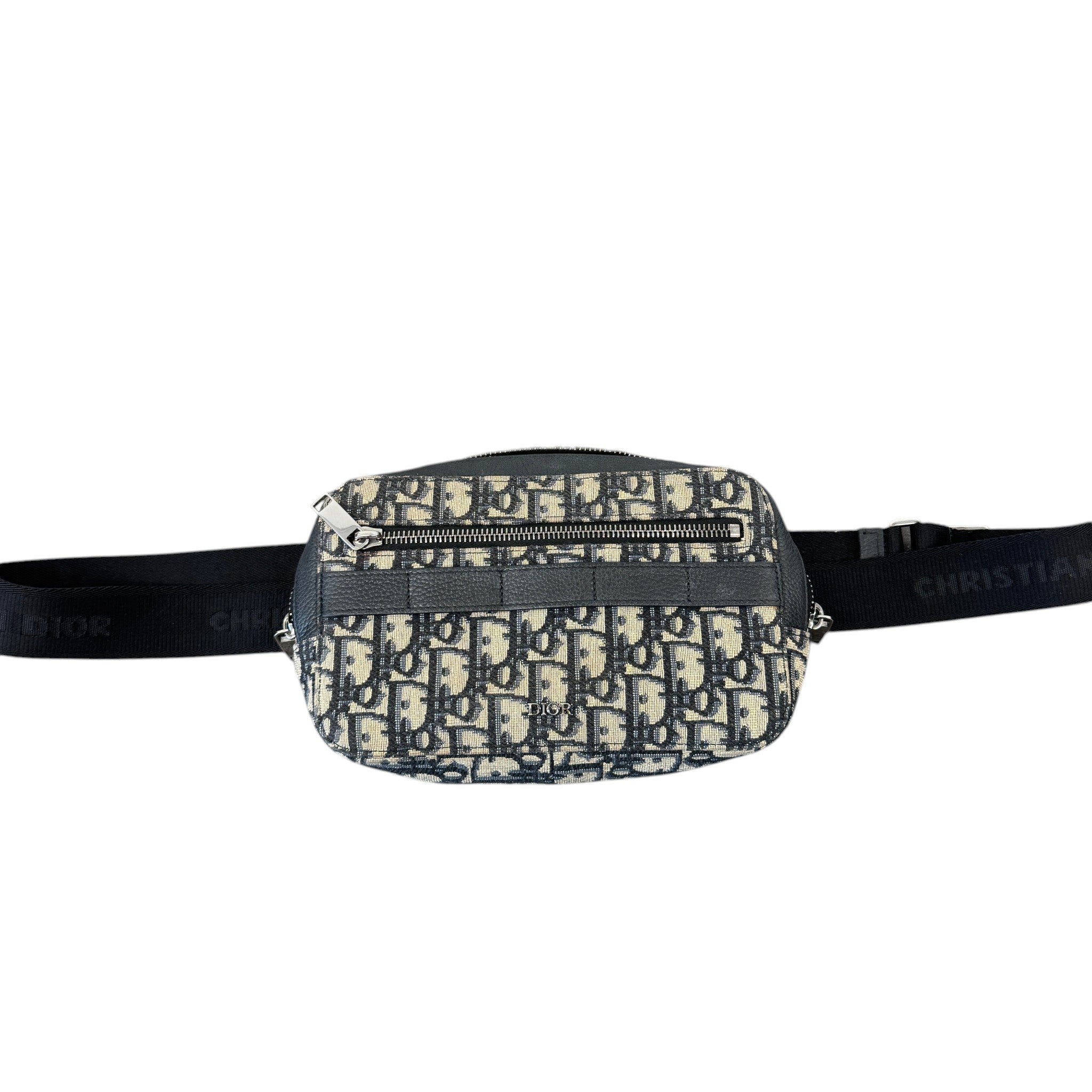 Men's Oblique Safari Messenger Bag Black