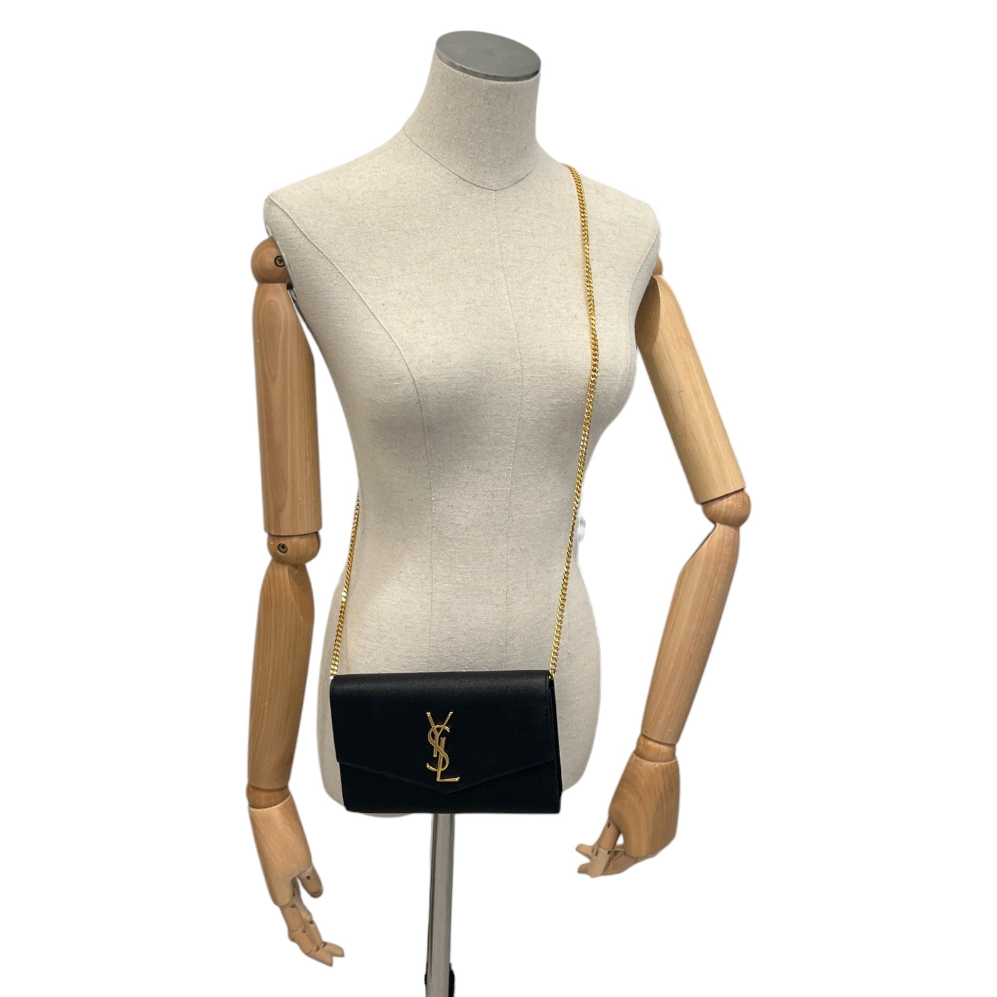 Women's Uptown Chain Bag Black