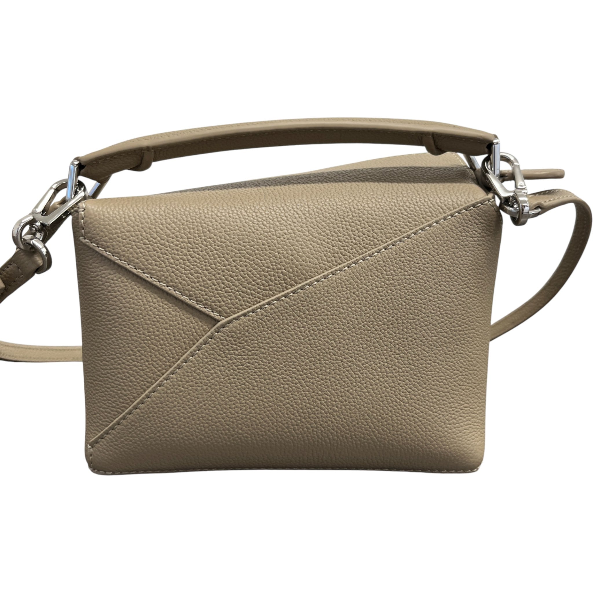 Women's Puzzle Edge Mini Handbag Brown