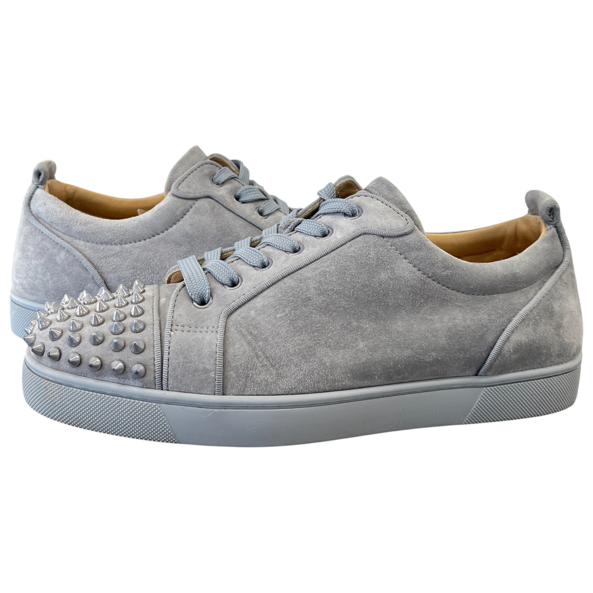 Men's Louis Junior Spikes Flat Low Trainers Grey Size EU 42 / UK 8