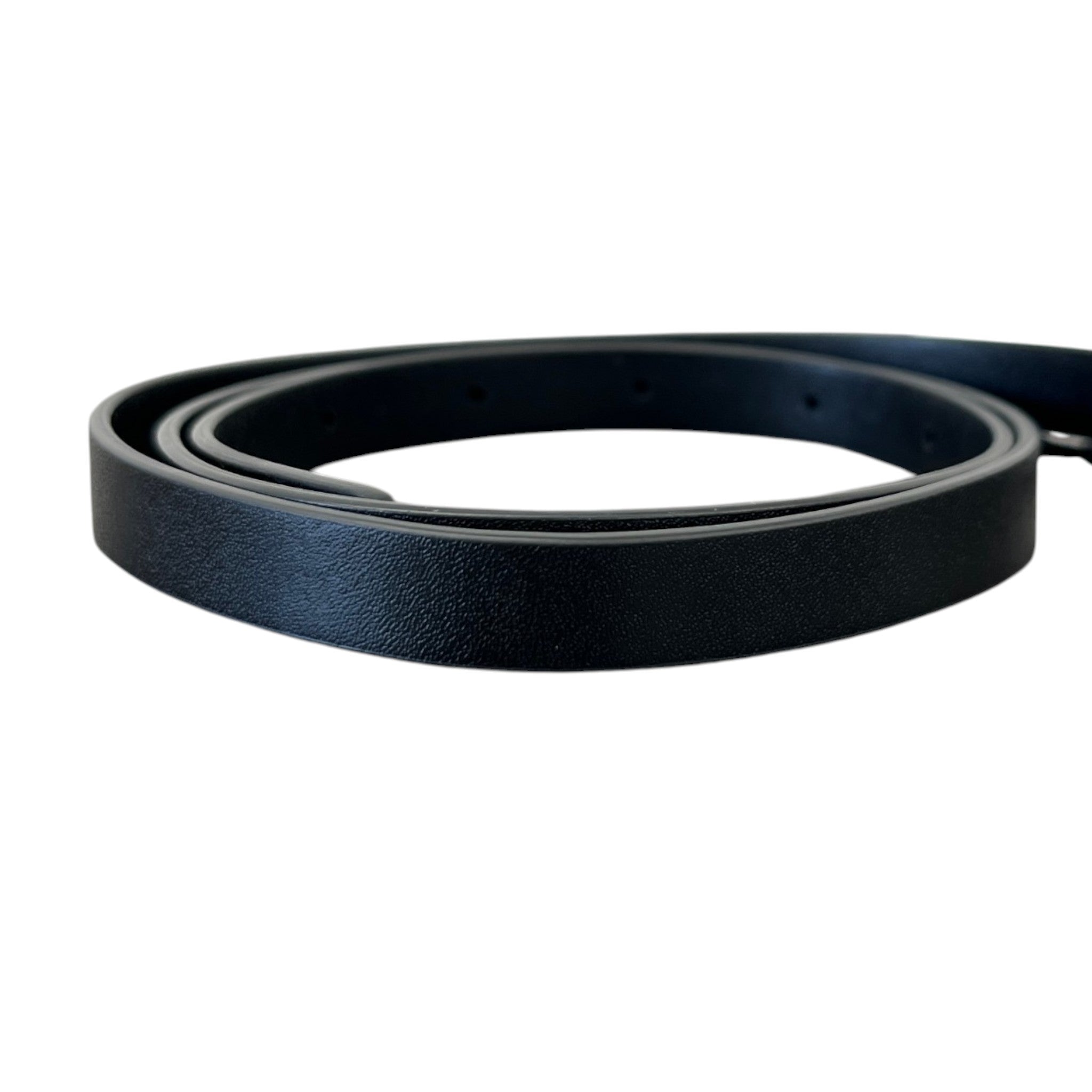 Women's Leather Belt Black Size S