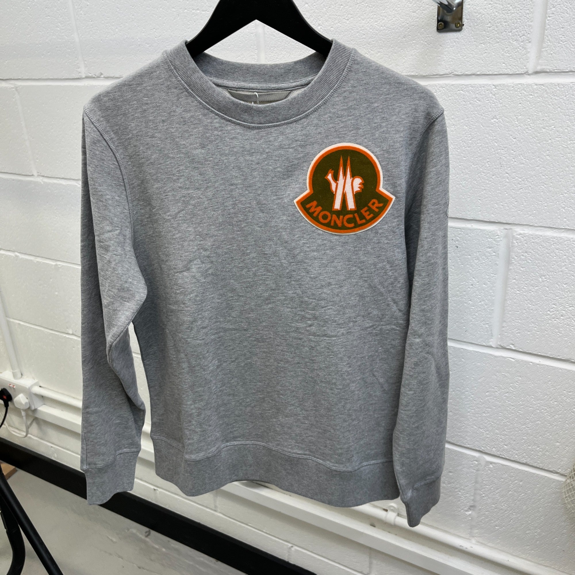 Men's Maglia Genius Sweatshirt Grey Size S