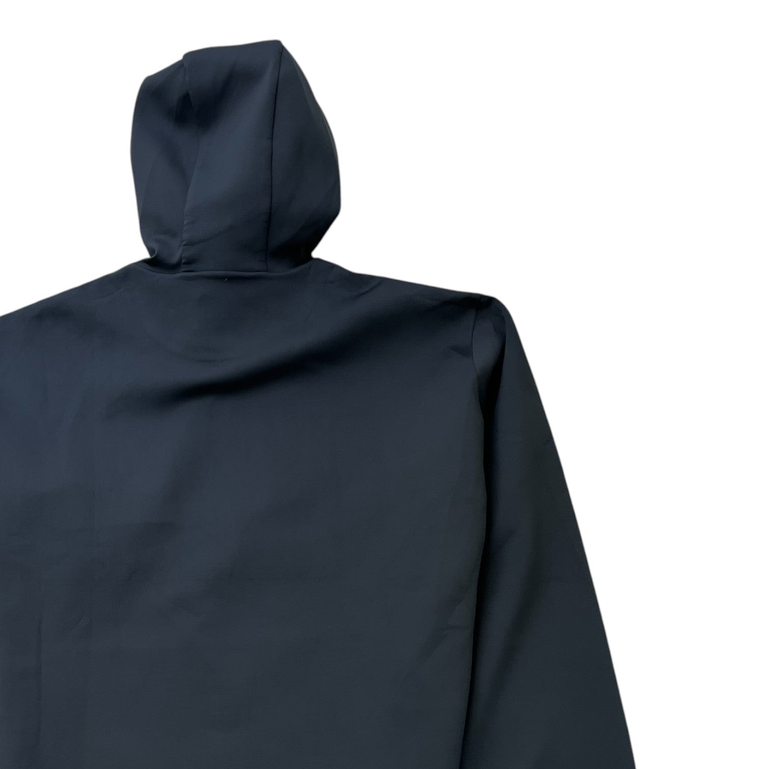 Men's Printed Technical Fabric Jacket Black Size XXL