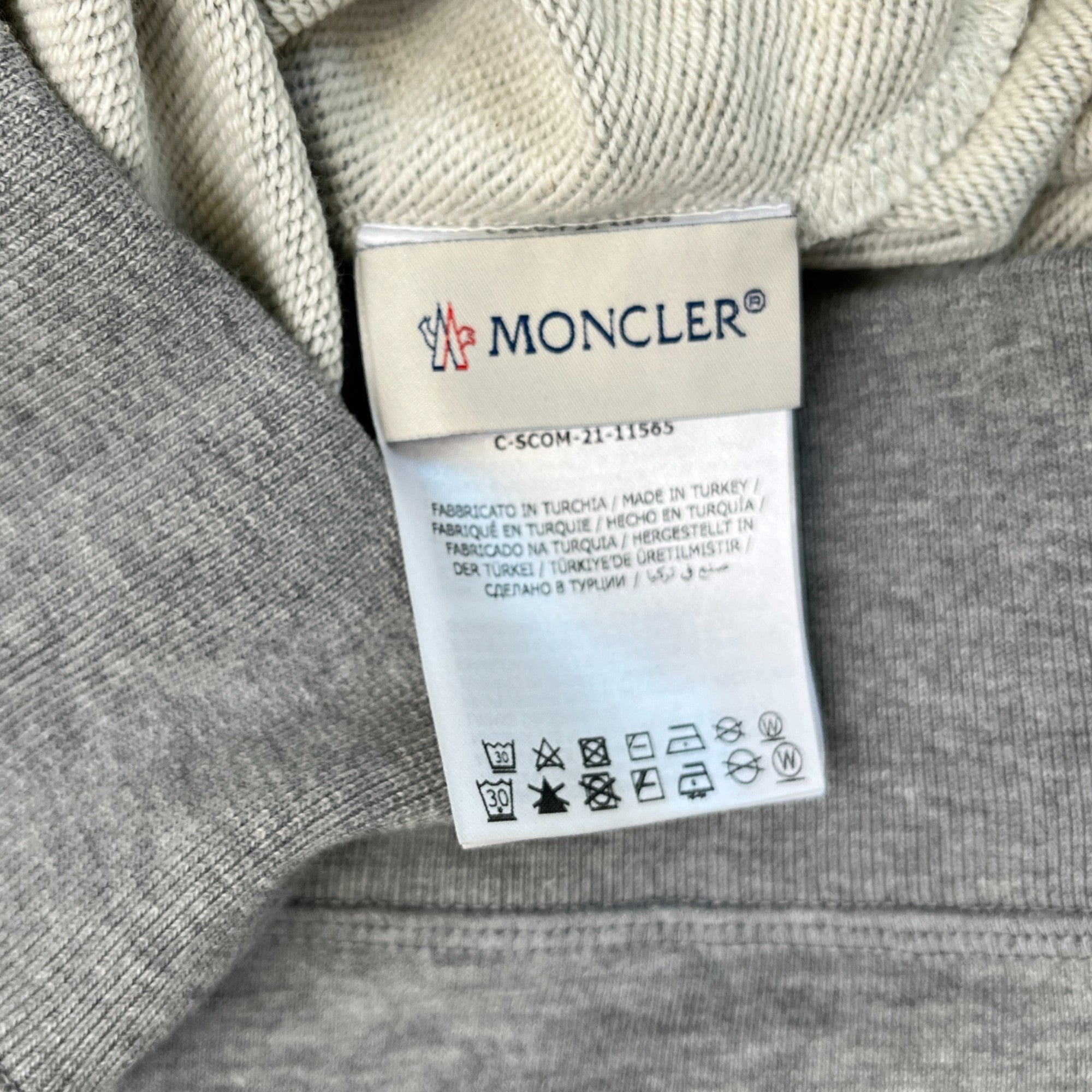 Men's Maglia Genius Sweatshirt Grey Size S