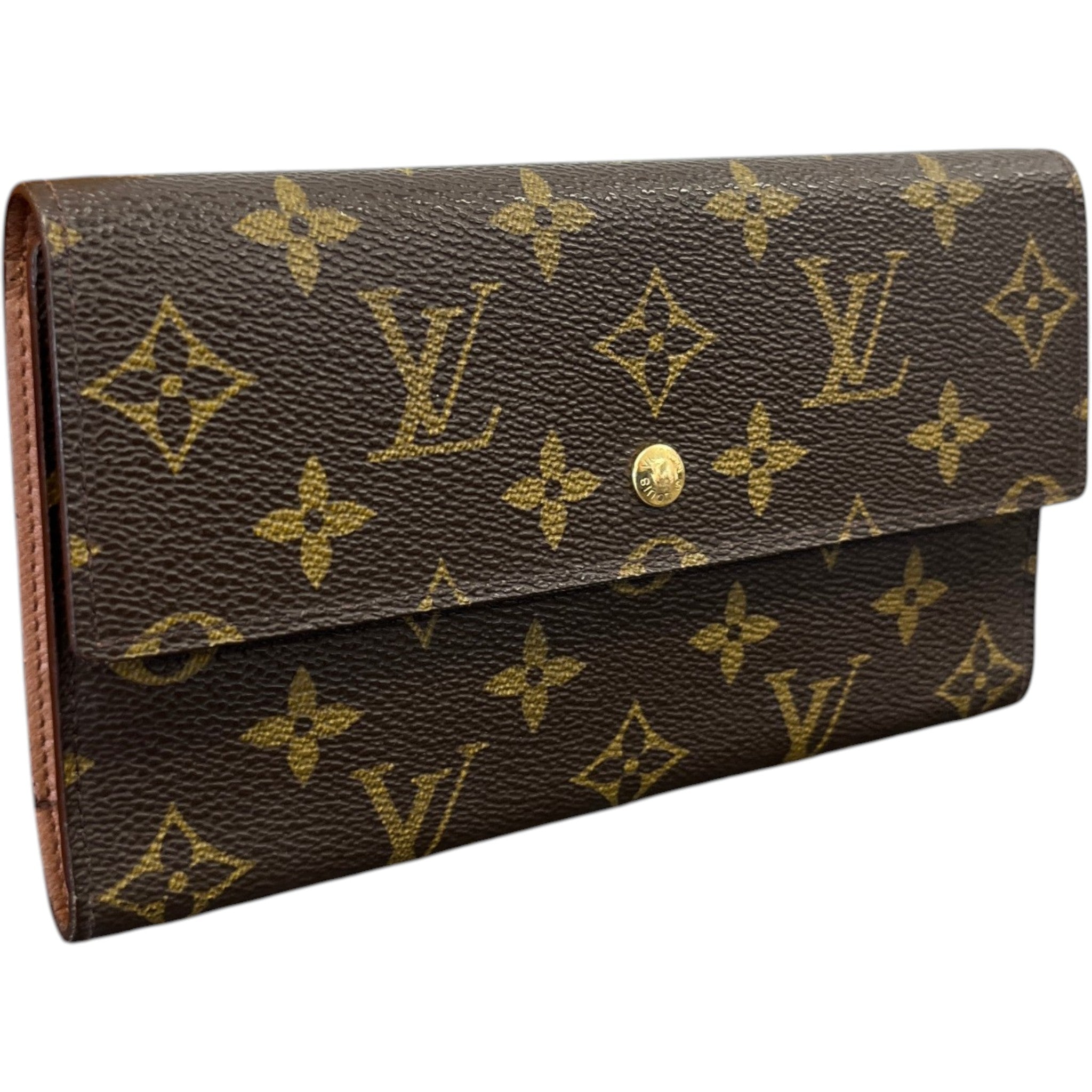 Women's Monogram Sarah Wallet Brown