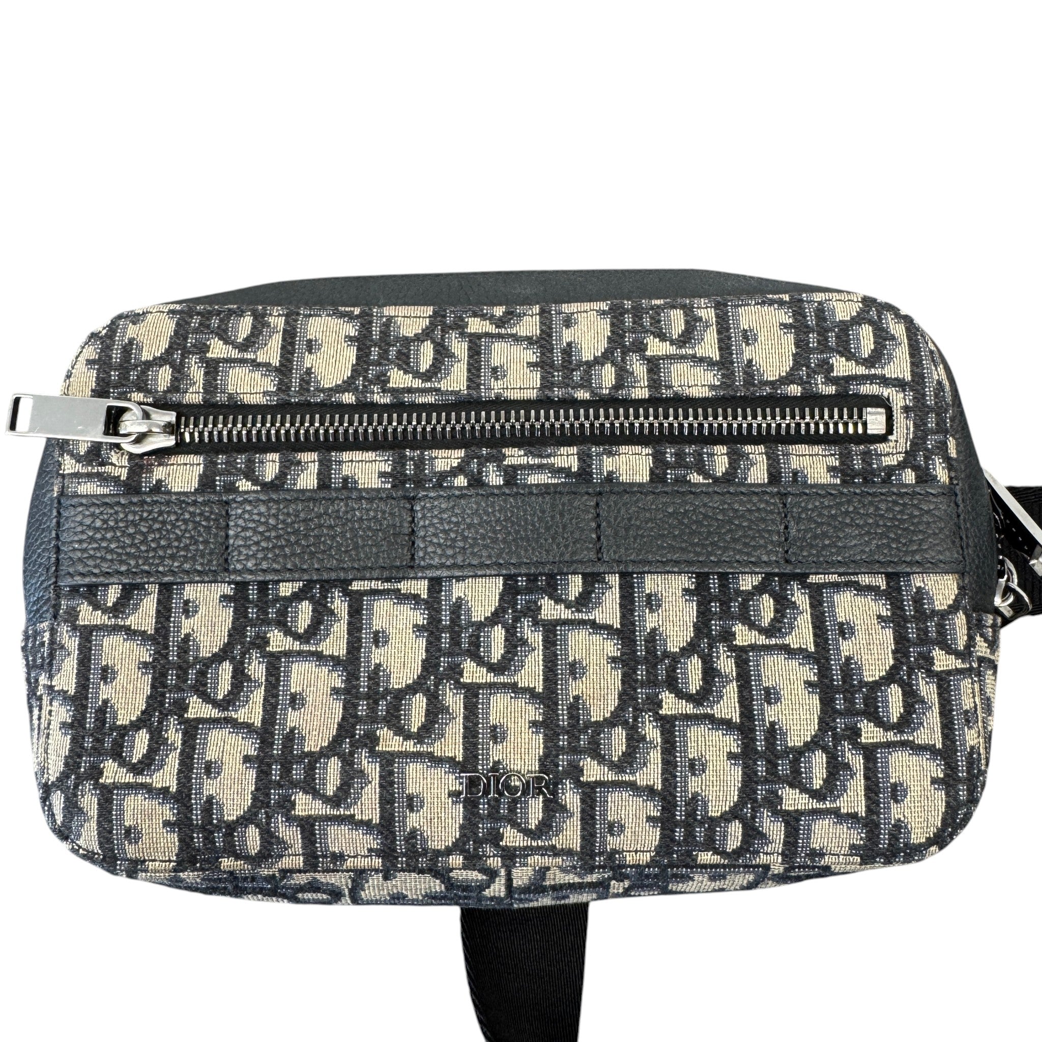 Men's Oblique Safari Messenger Bag Black