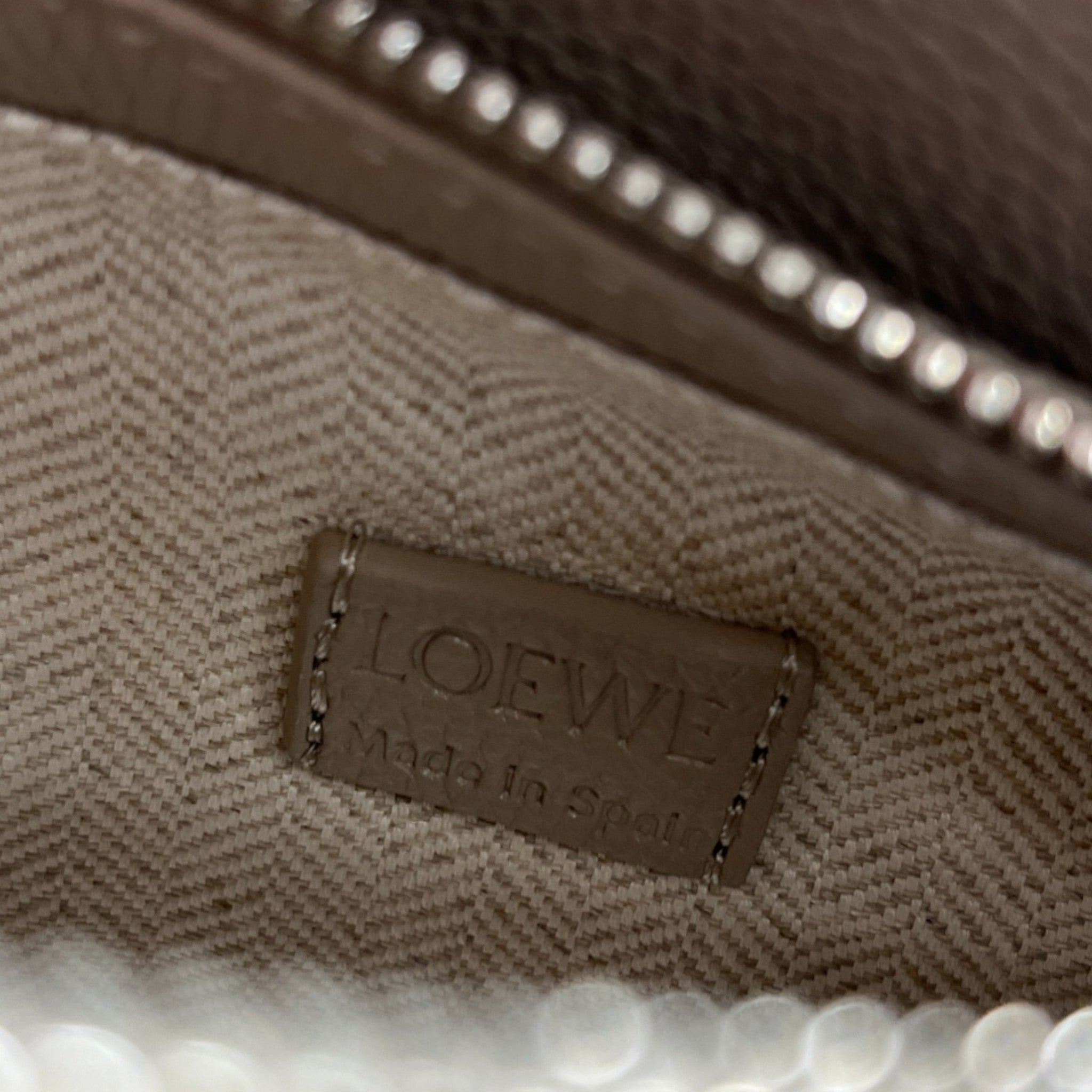 Women's Puzzle Edge Mini Handbag Brown