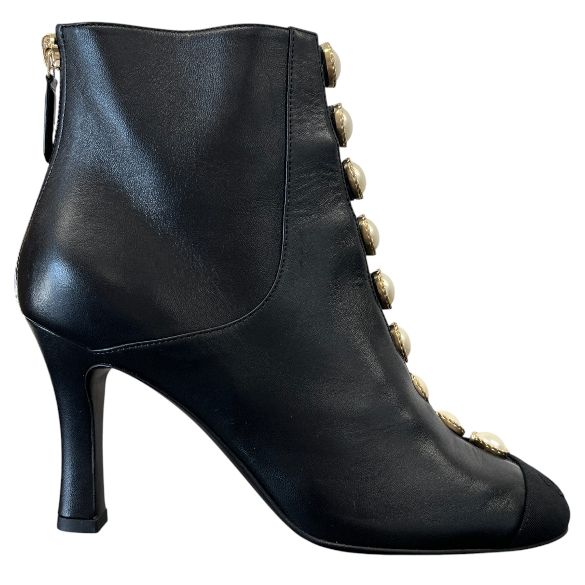 Women's Pearl Cc Logo Boots Black Size EU 36 / UK 3