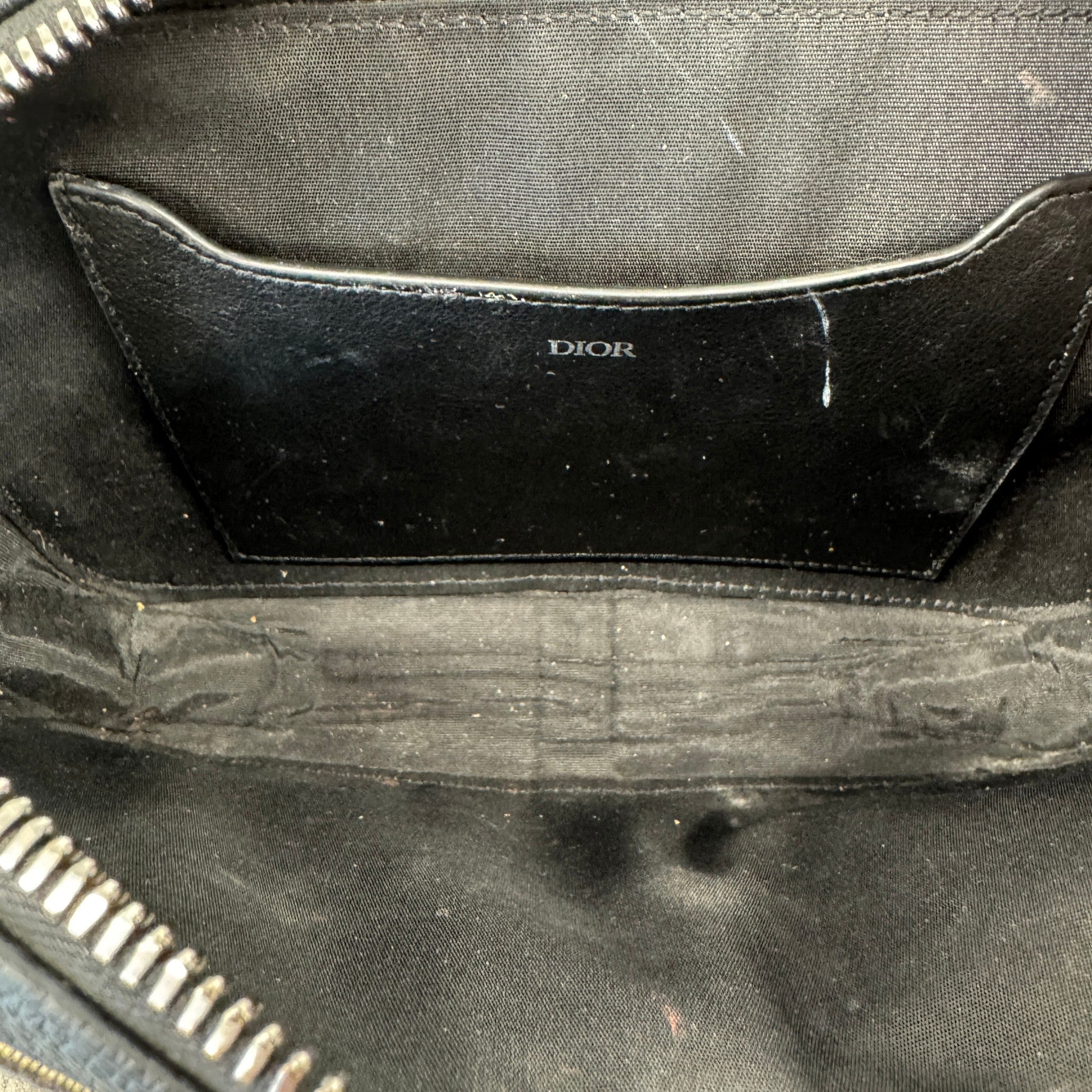 Men's Oblique Safari Messenger Bag Black