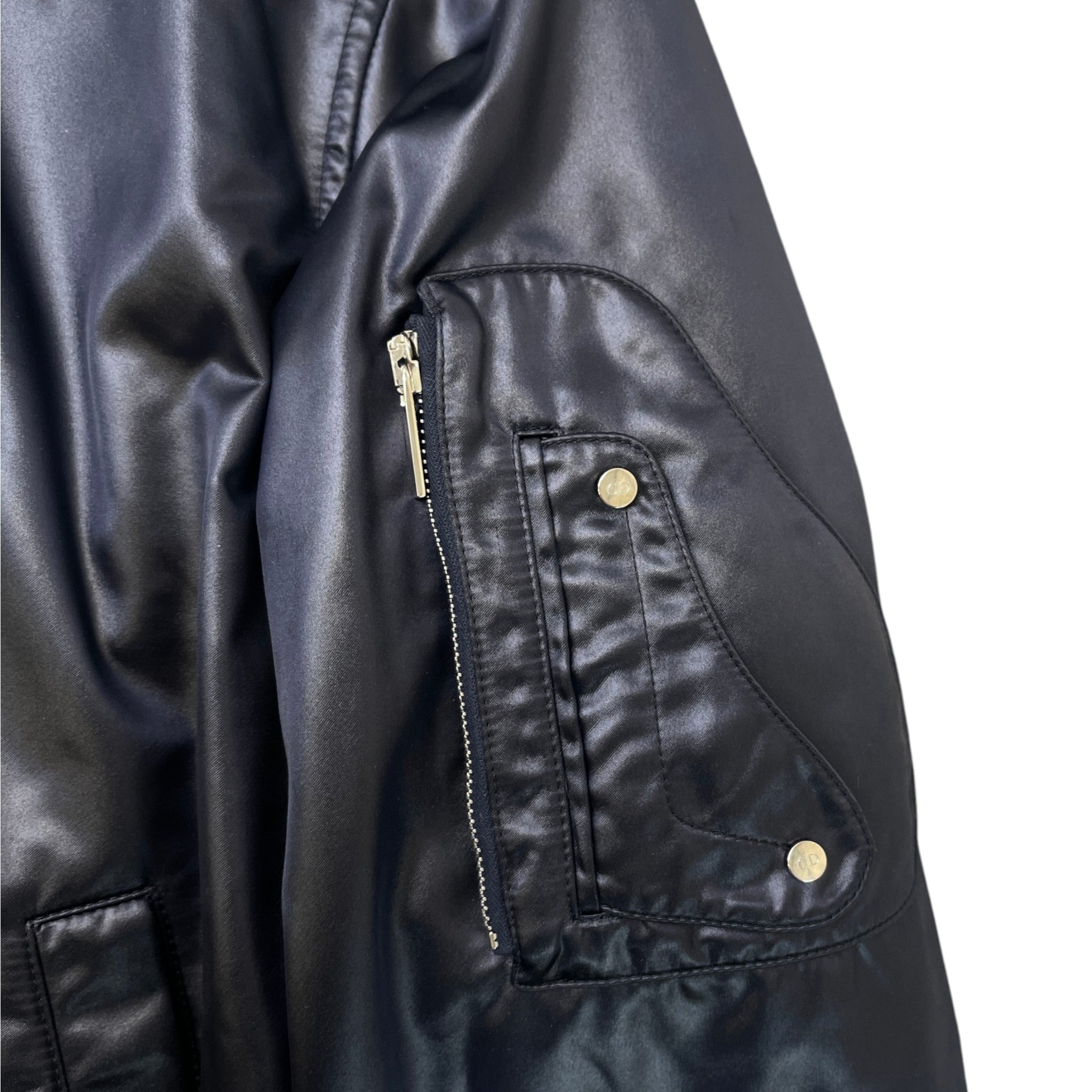Men's X Stussy Embroidered Bomber Jacket Black Size IT 54 / XXL
