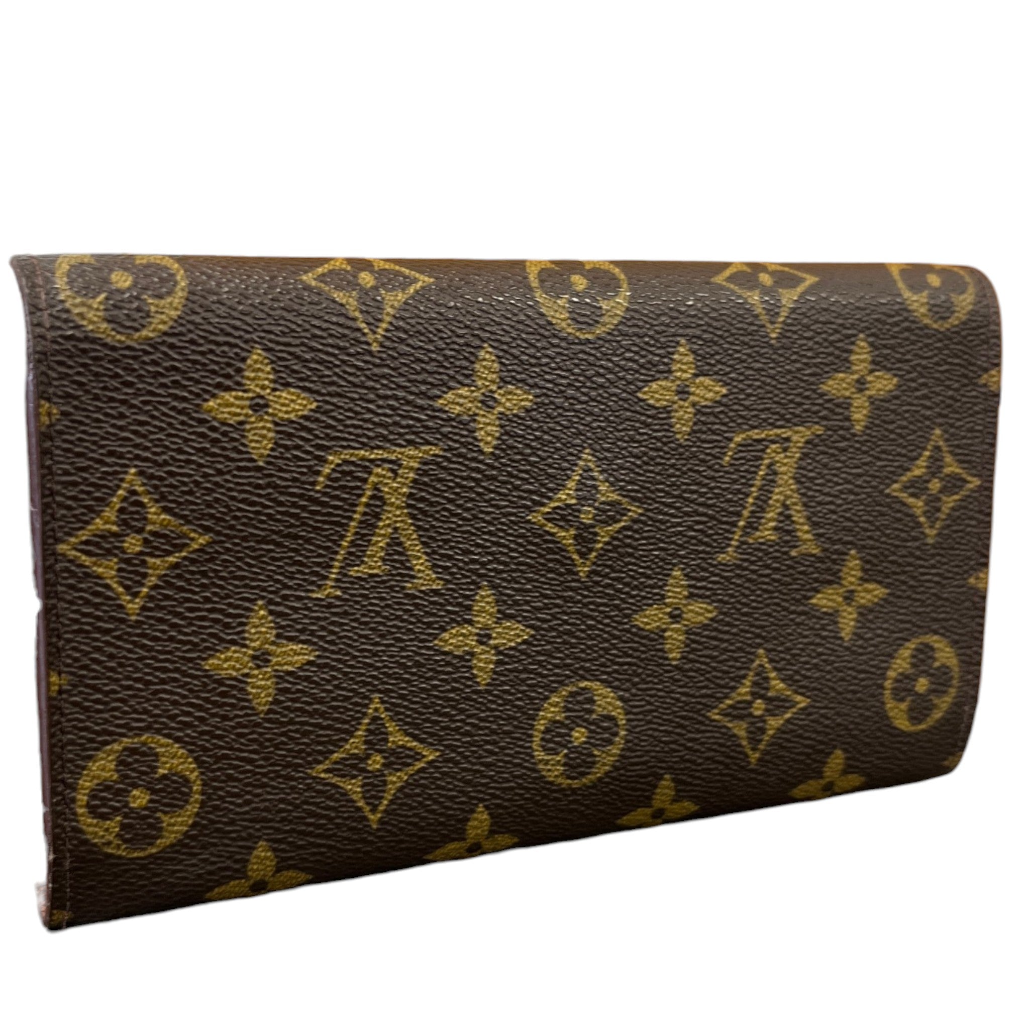 Women's Monogram Sarah Wallet Brown