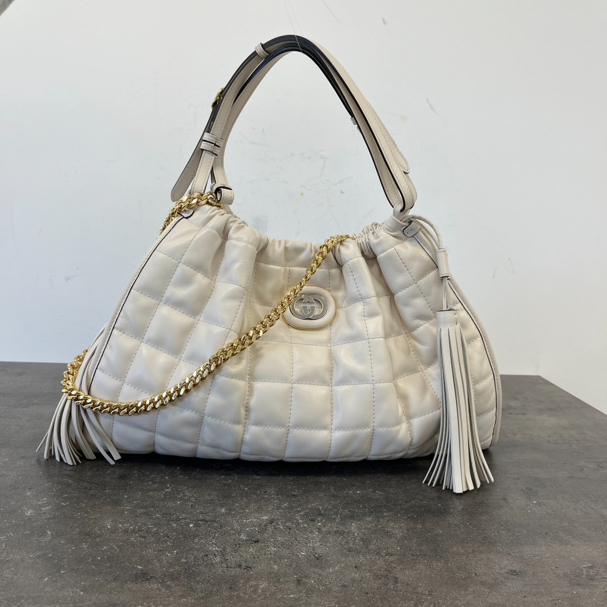 Women's Deco Tote Bag White