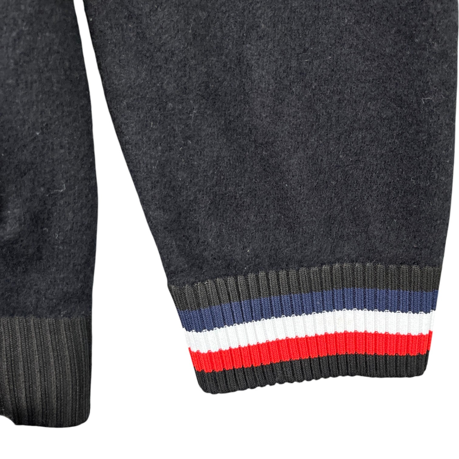 Men's Maglione Tricot Hoodie Black Size XXL