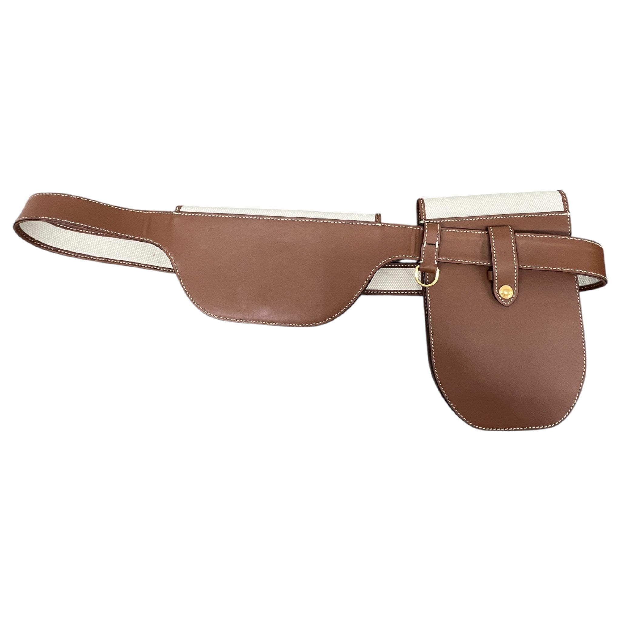 Women's Olympia Canvas Belt Bag Brown