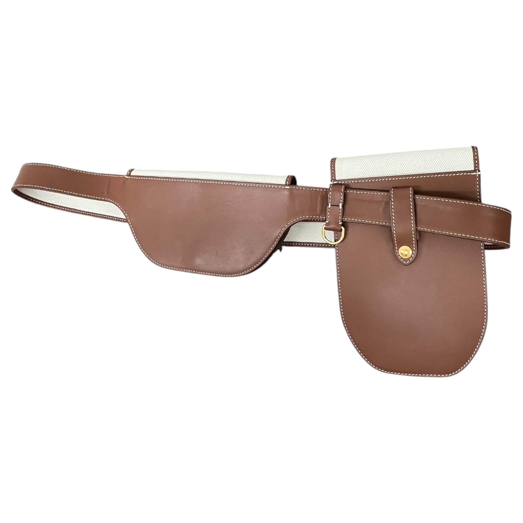 Women's Olympia Canvas Belt Bag Brown