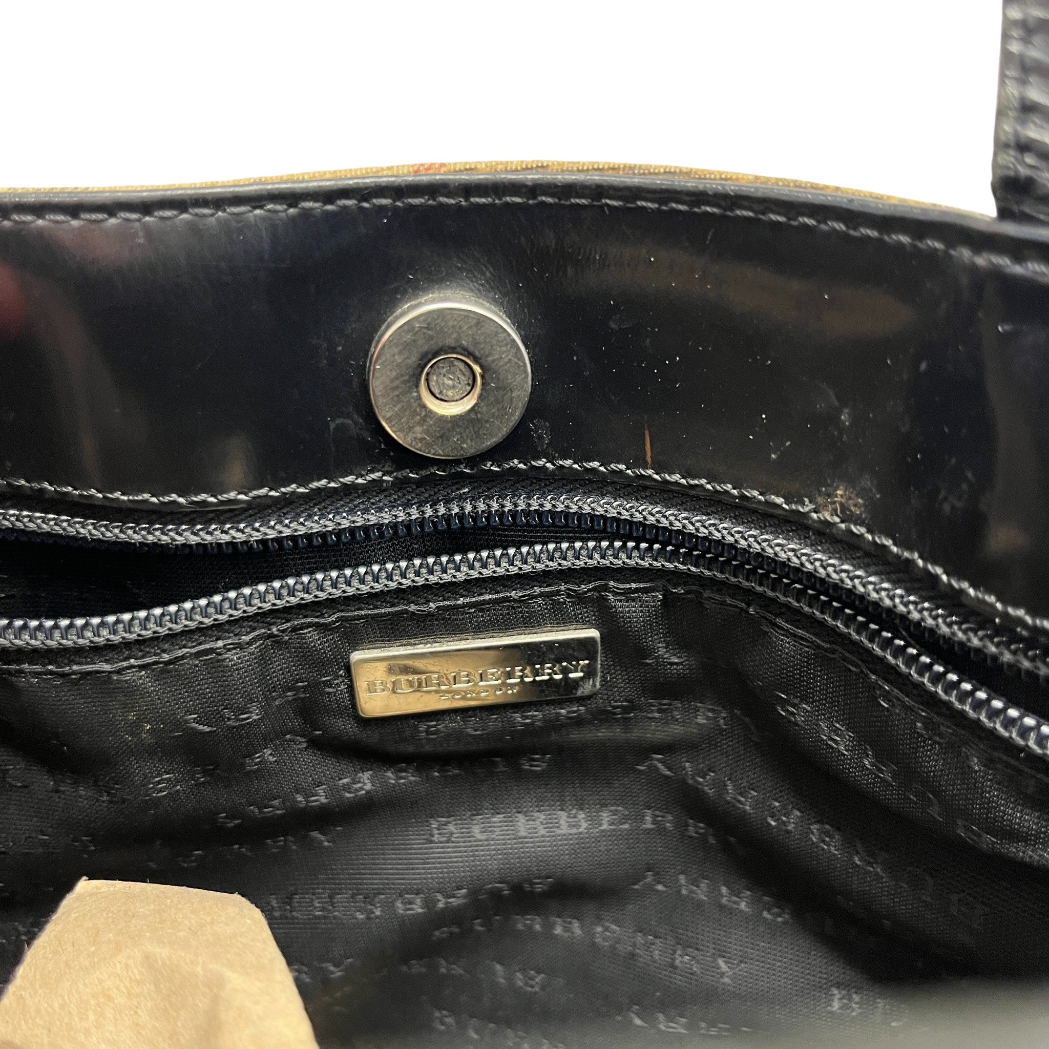 Women's Nova Check Pvc Tote Bag Beige