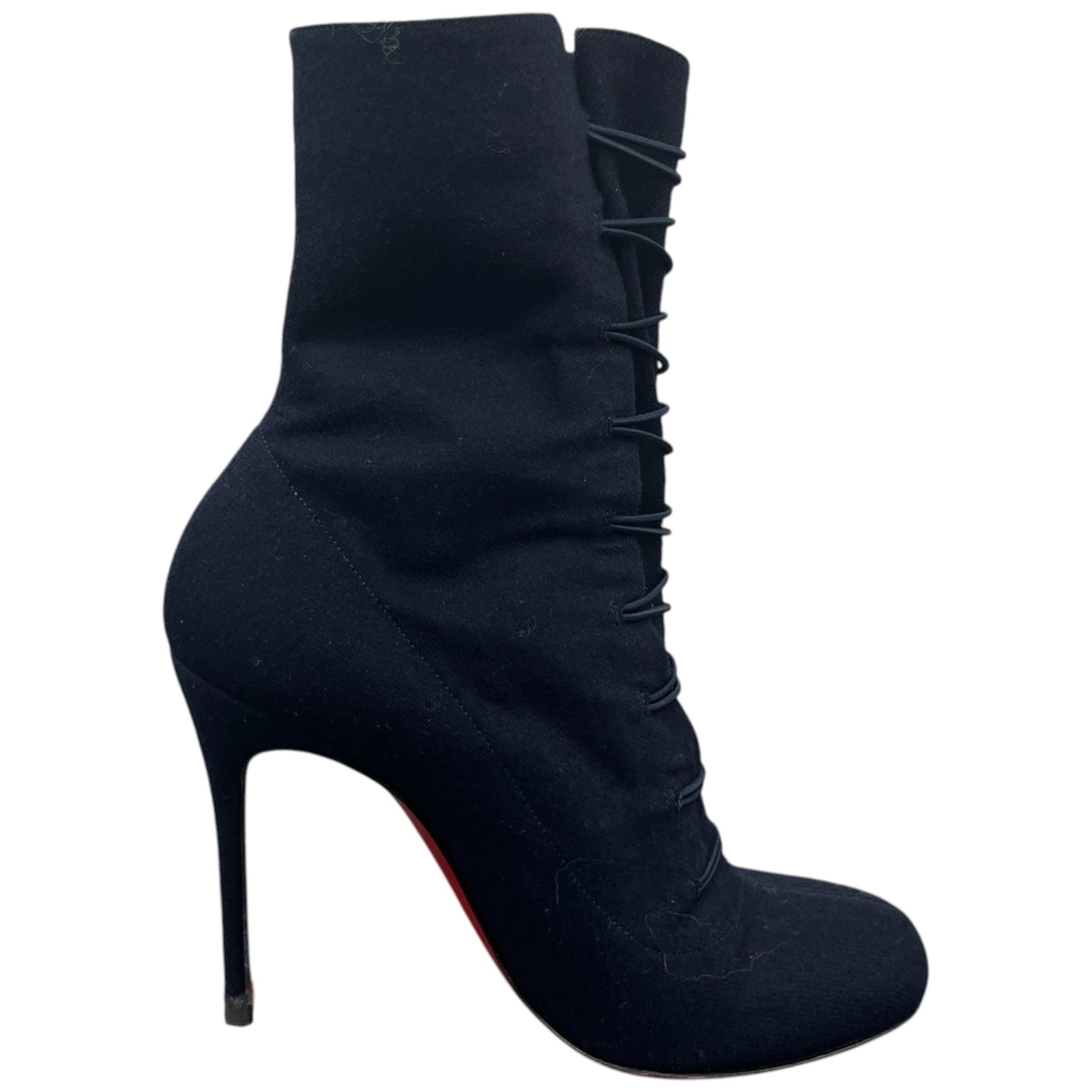 Women's Napoleon Heeled Boots Navy Size EU 38 / UK 5