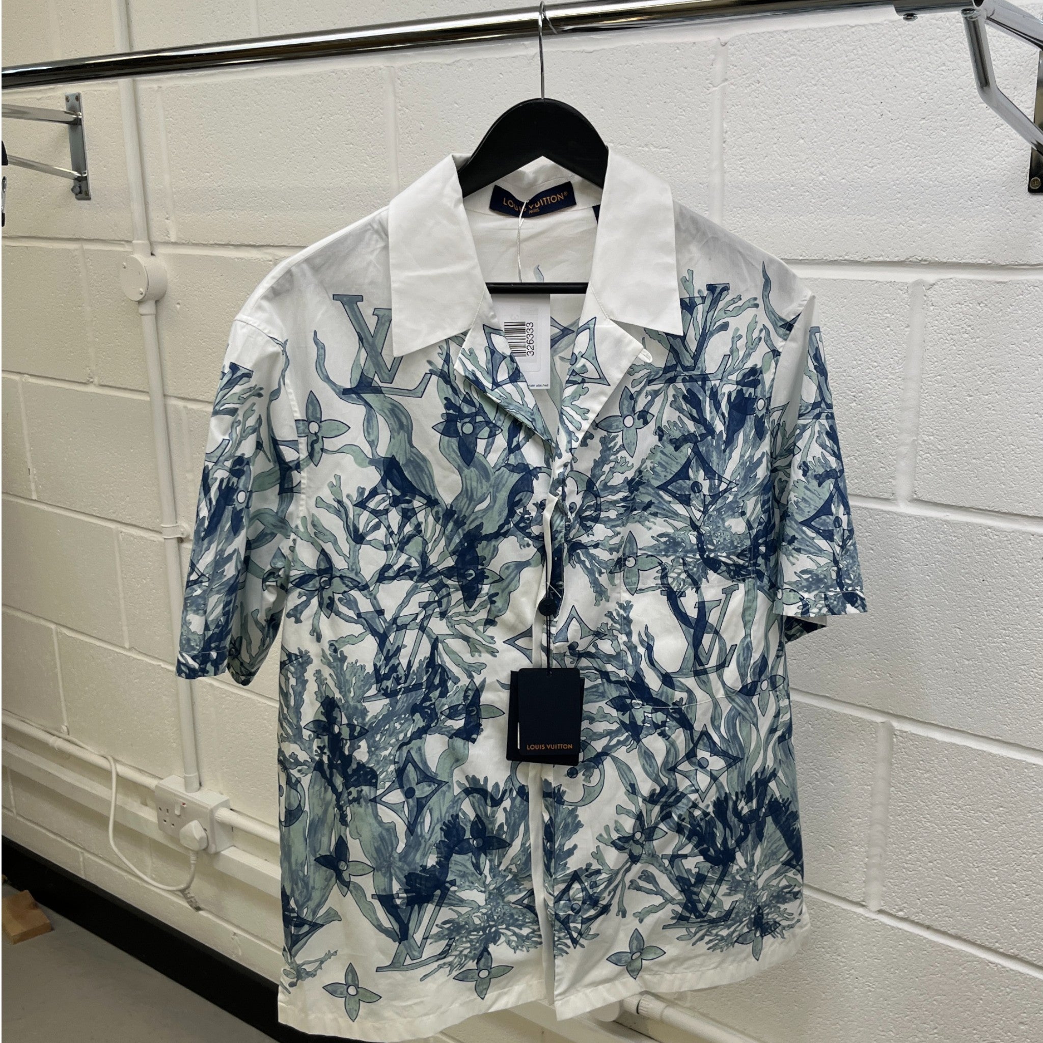 Men's Aquagarden Shirt Blue Size S